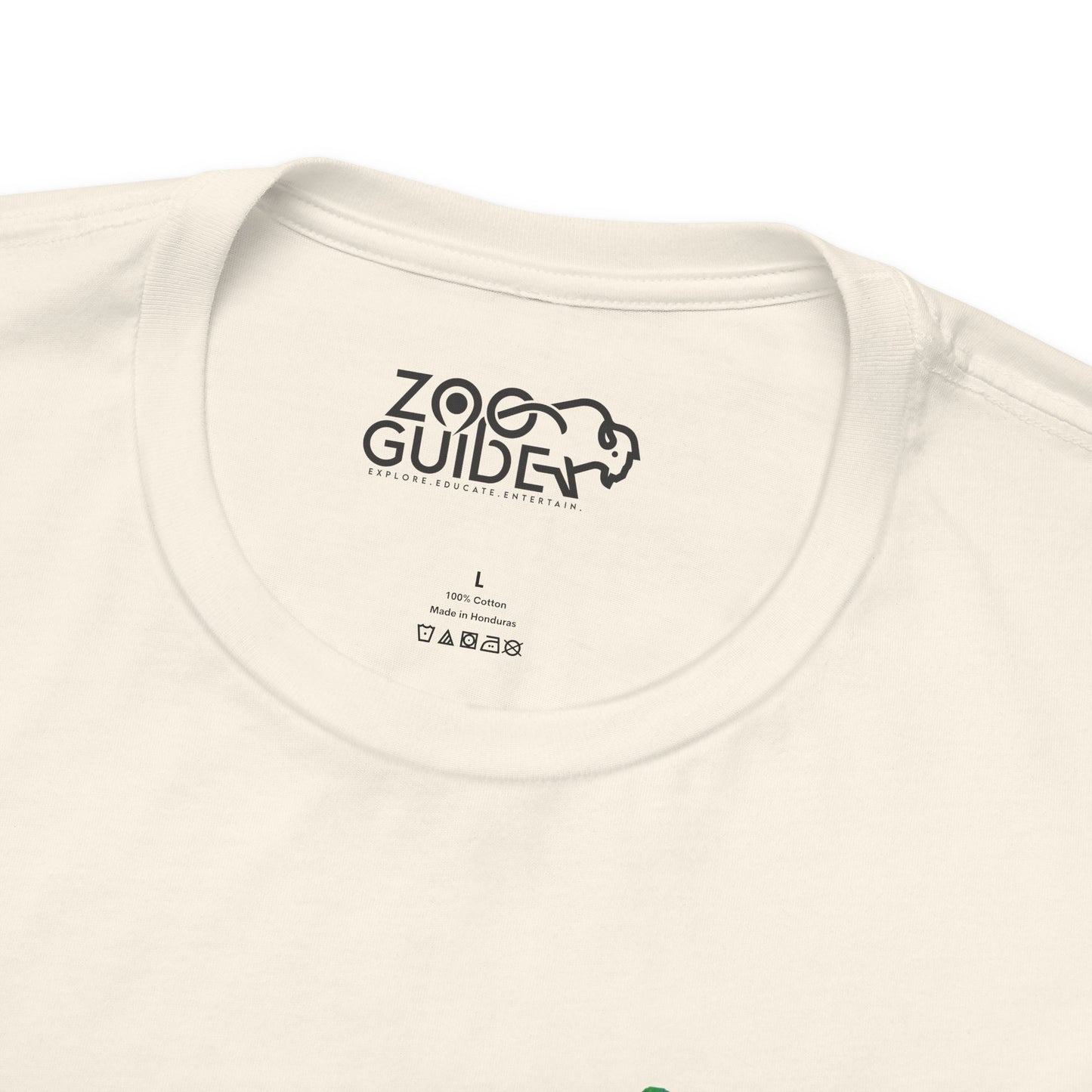 North America Map Adult Unisex Tee Shirt by Zoo Guide™
