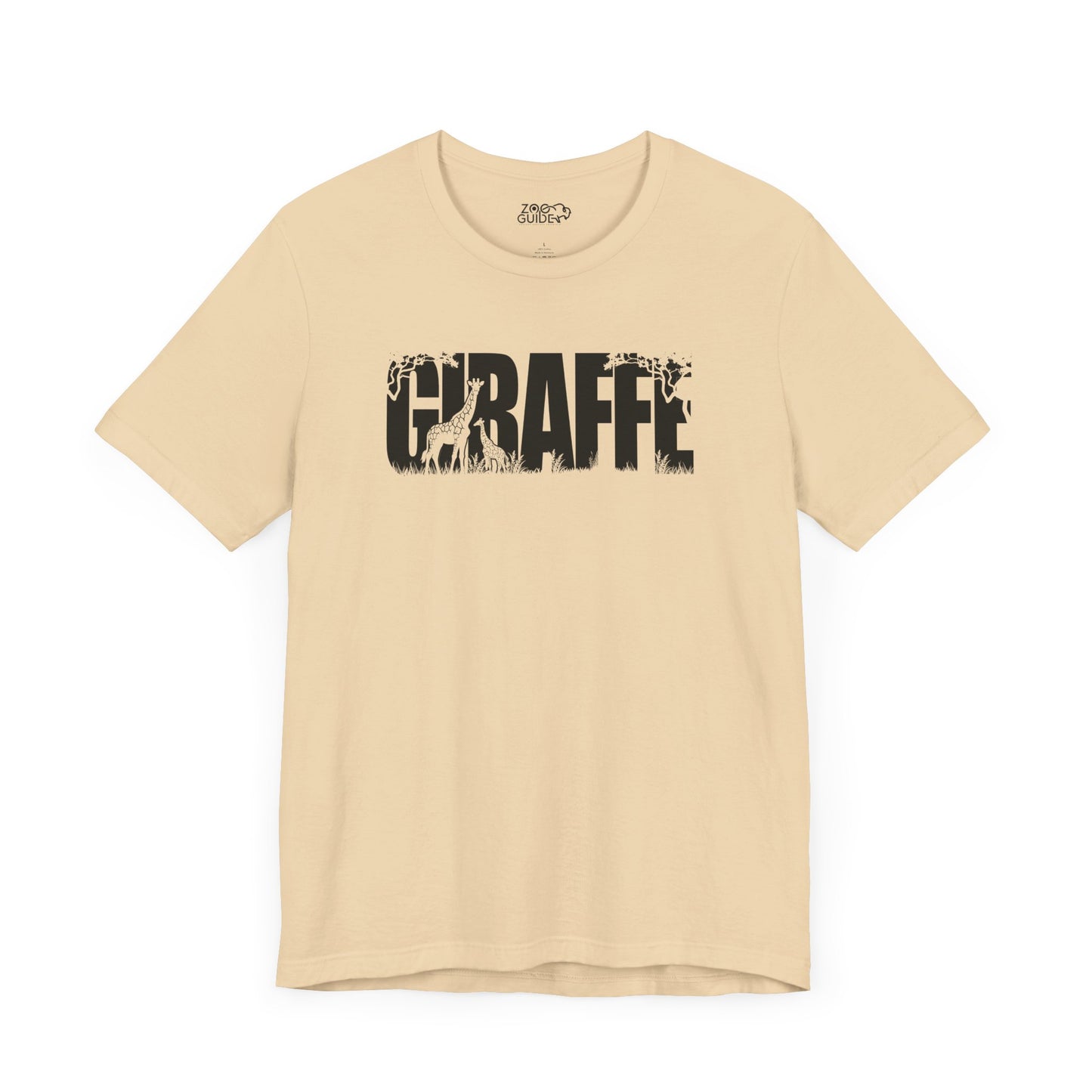GIRAFFE Adult Unisex Tee Shirt by Zoo Guide™