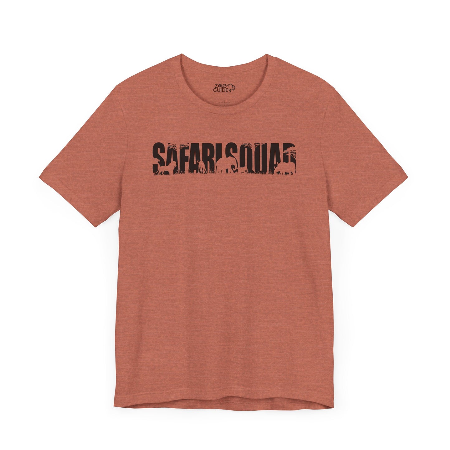 Safari Squad Adult Unisex Tee Shirt by Zoo Guide™