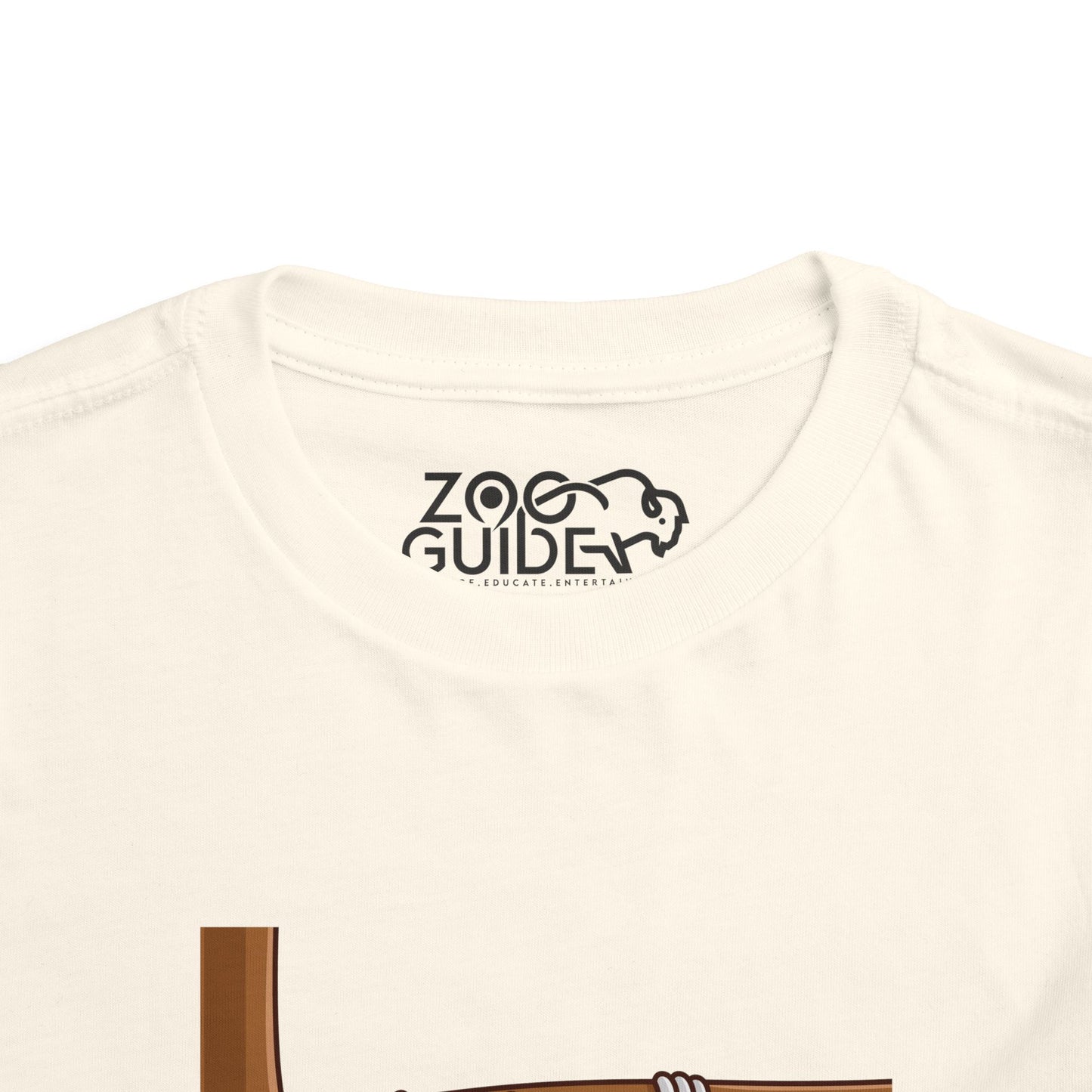 Gorilla Kawaii Style Toddler Tee Shirt by Zoo Guide™