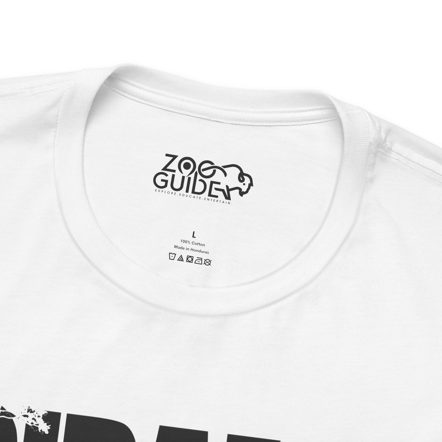 GIRAFFE Adult Unisex Tee Shirt by Zoo Guide™