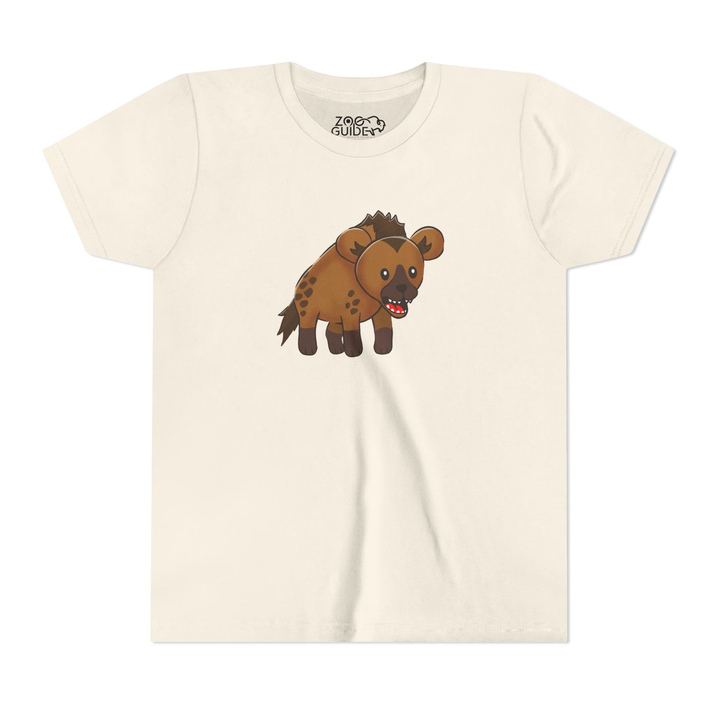 Spotted Hyena Youth Tee Shirt by Zoo Guide™