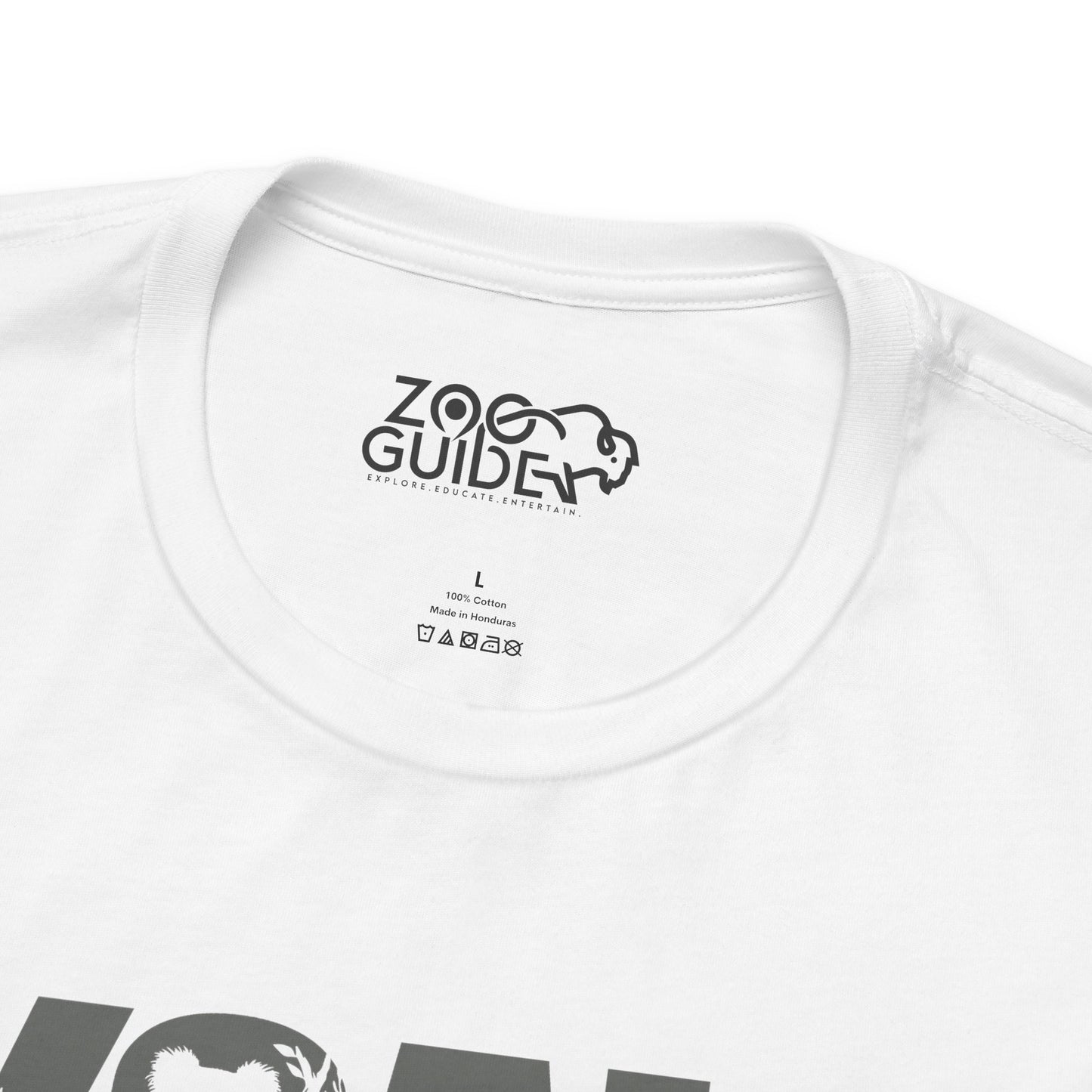 KOALA Color Adult Unisex Tee Shirt by Zoo Guide™