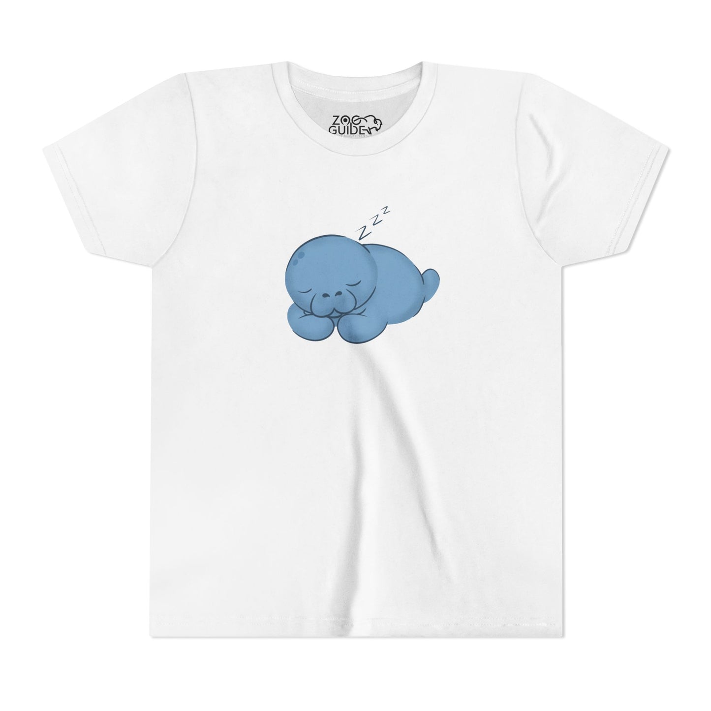 Manatee Sleepin' Youth Tee Shirt by Zoo Guide™