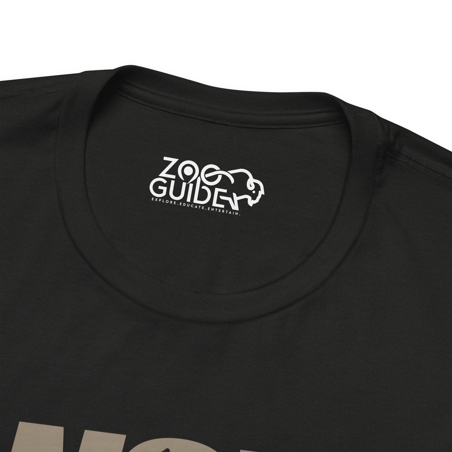 WOLF Color Adult Unisex Tee Shirt by Zoo Guide™