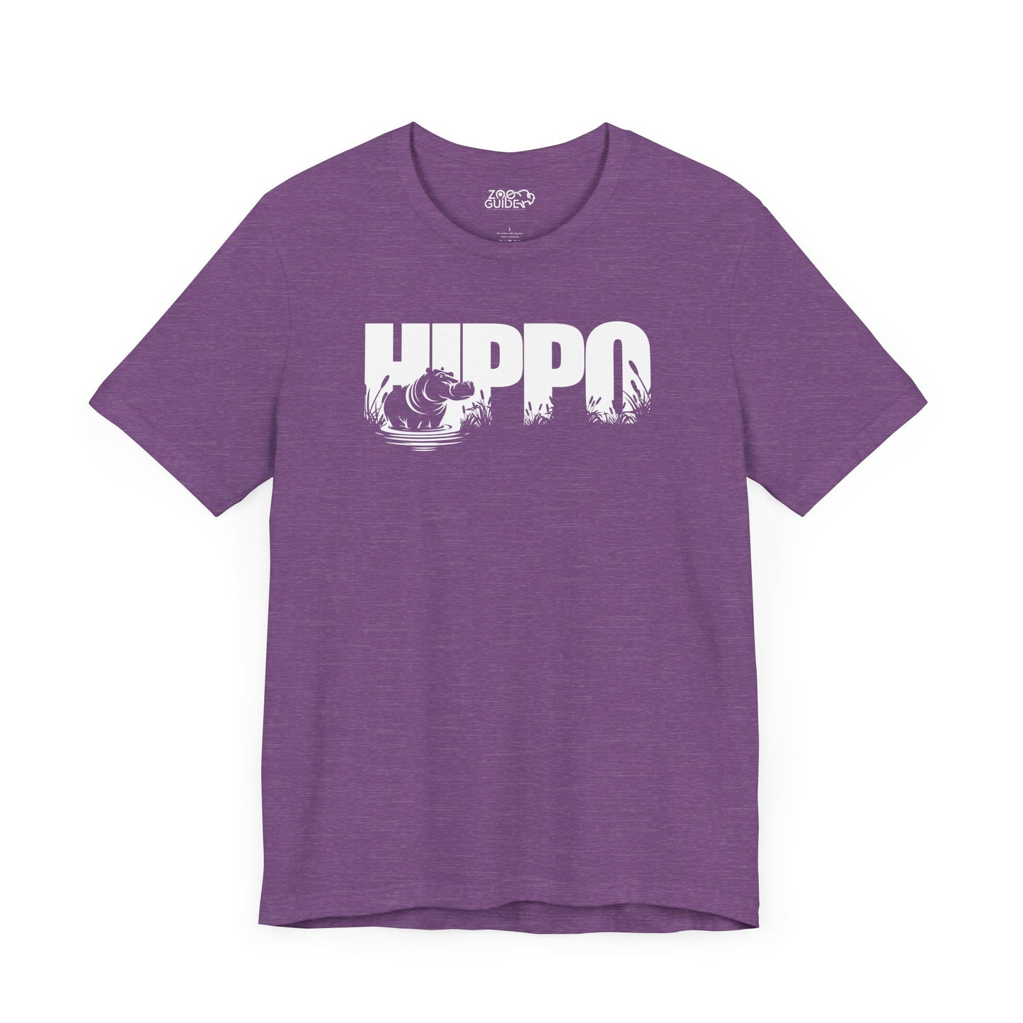 HIPPO Adult Unisex Tee Shirt by Zoo Guide™