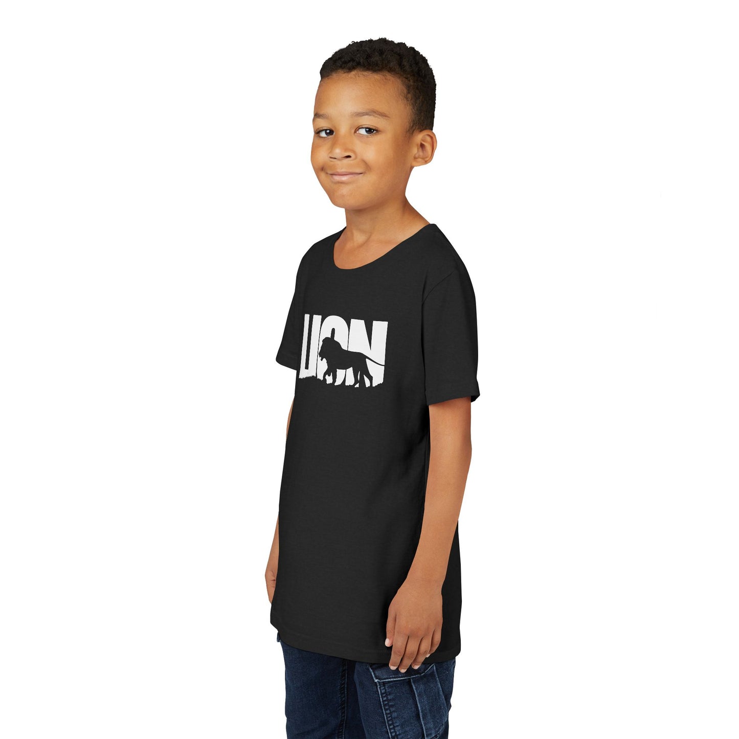 LION Youth Tee Shirt by Zoo Guide™