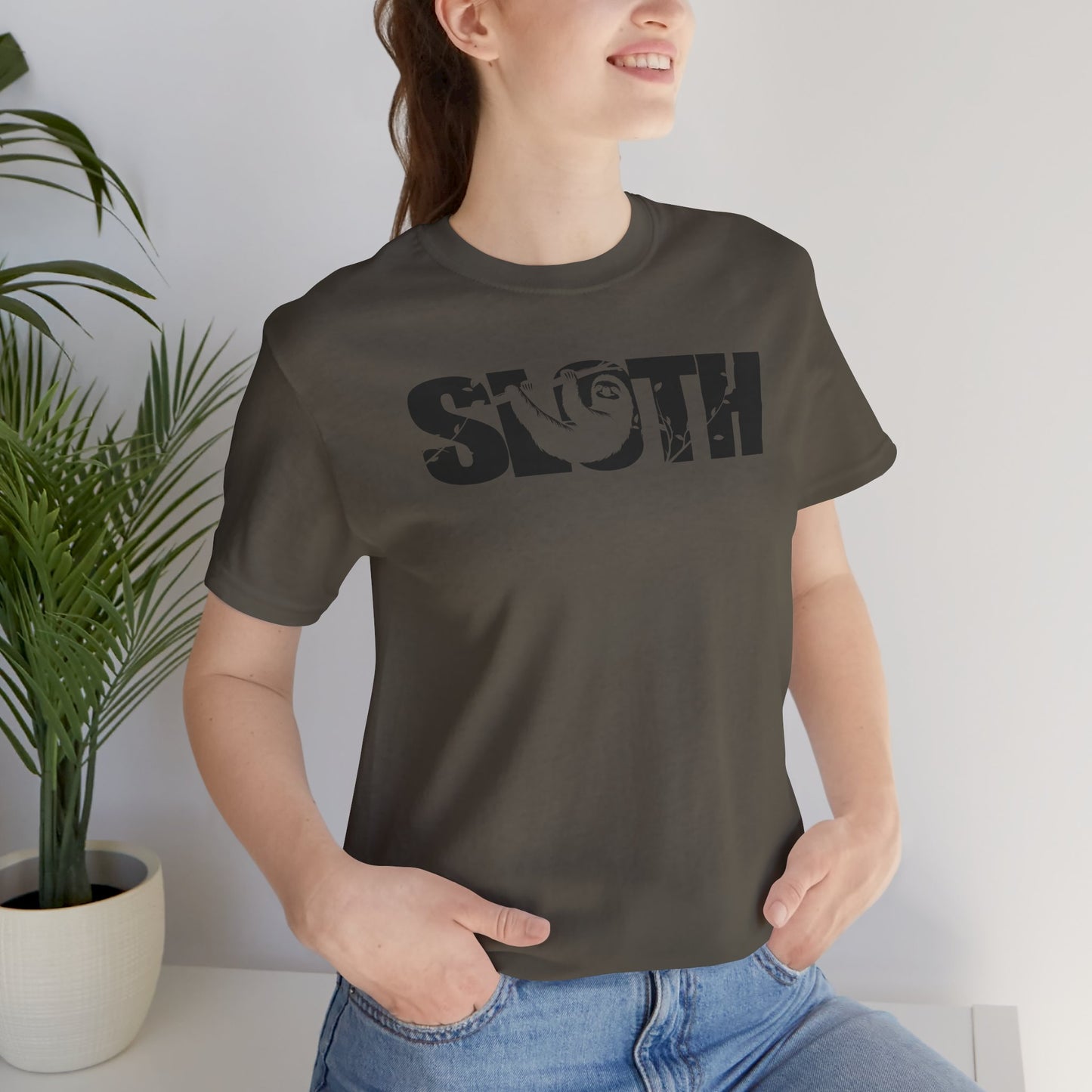 SLOTH Adult Unisex Tee Shirt by Zoo Guide™