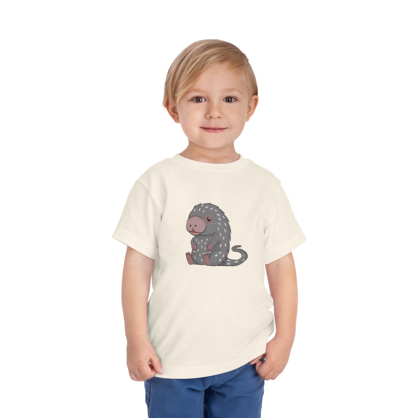 Brazilian Porcupine Kawaii Style Toddler Tee Shirt by Zoo Guide™