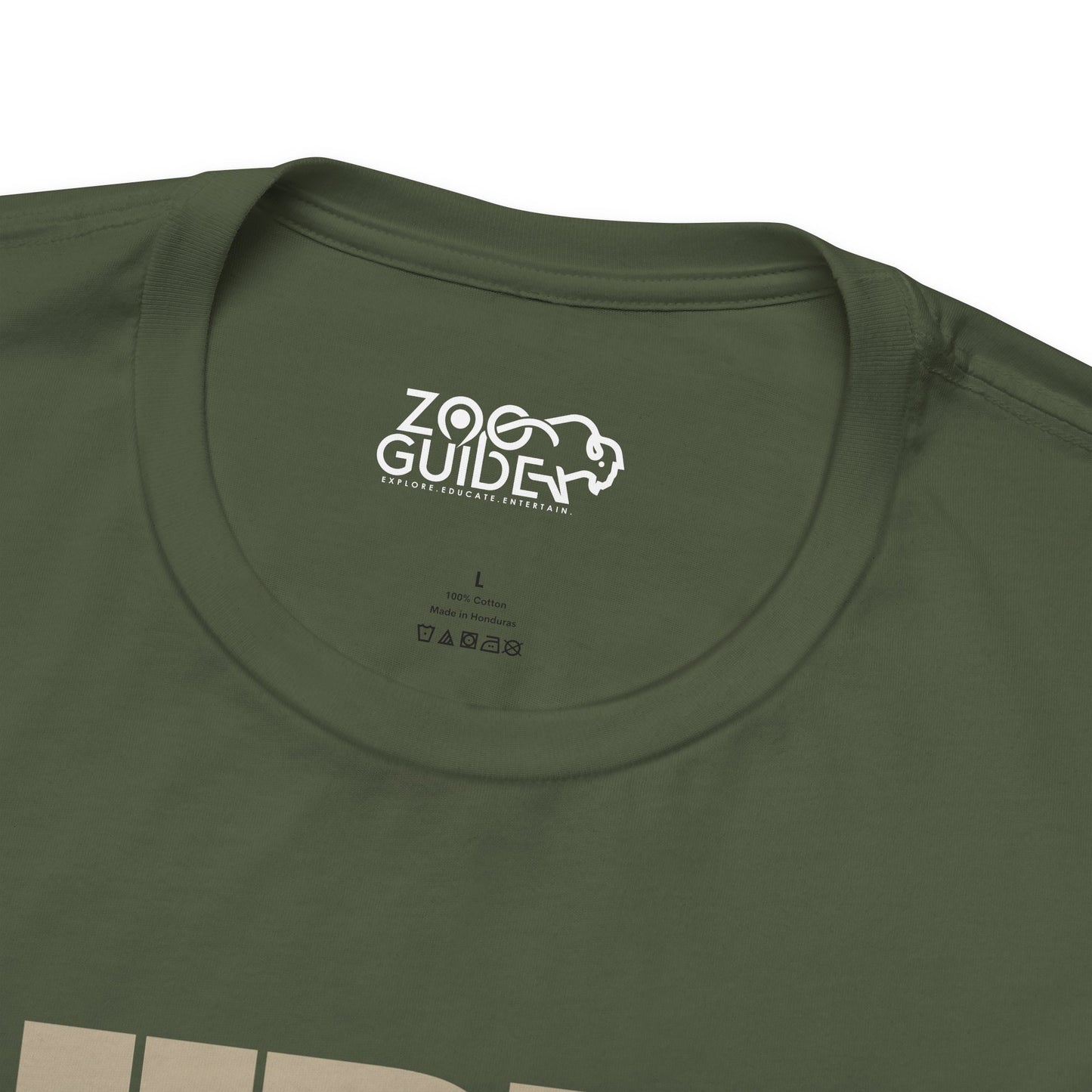 HIPPO Adult Unisex Tee Shirt by Zoo Guide™