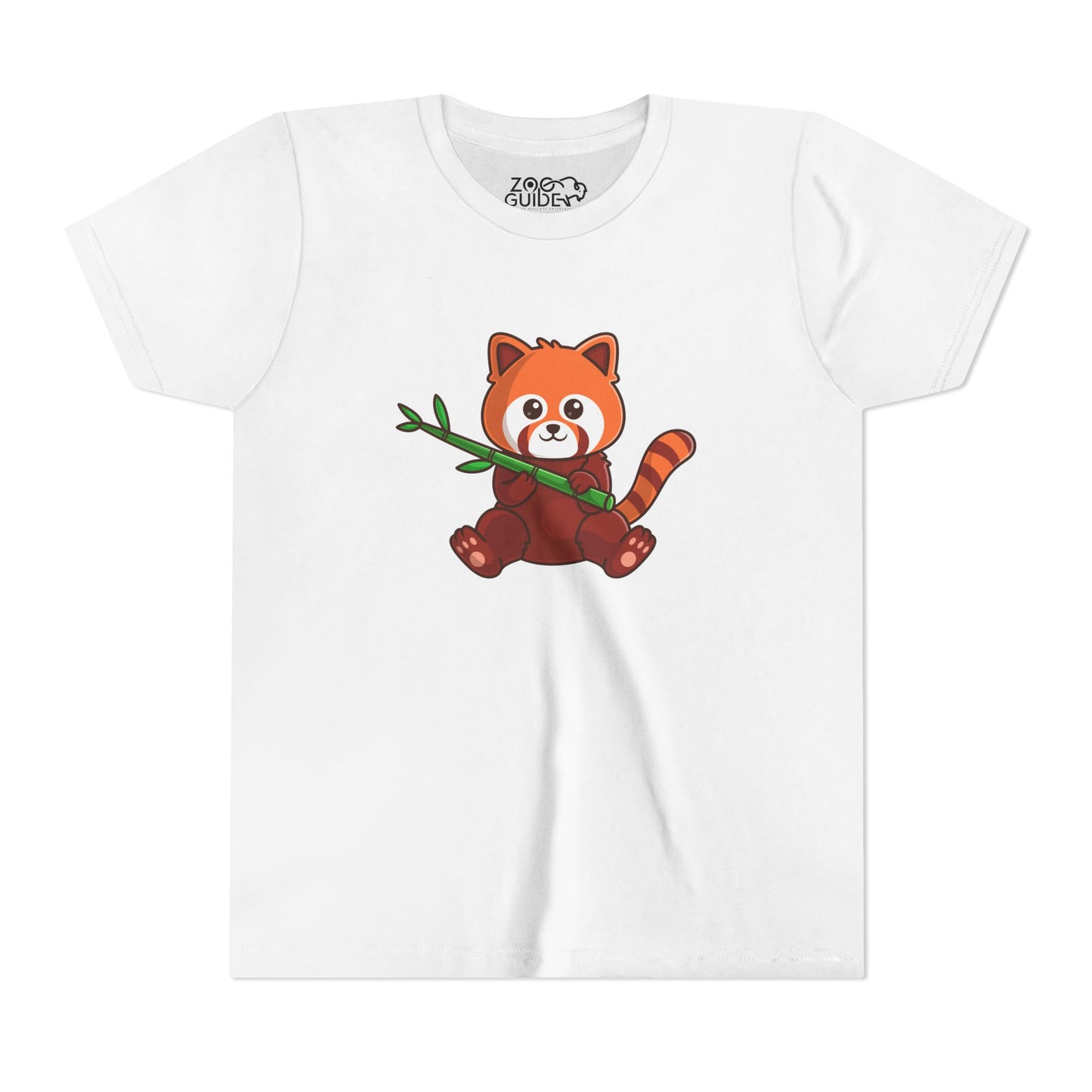 Red Panda Kawaii Style Youth Tee Shirt by Zoo Guide™