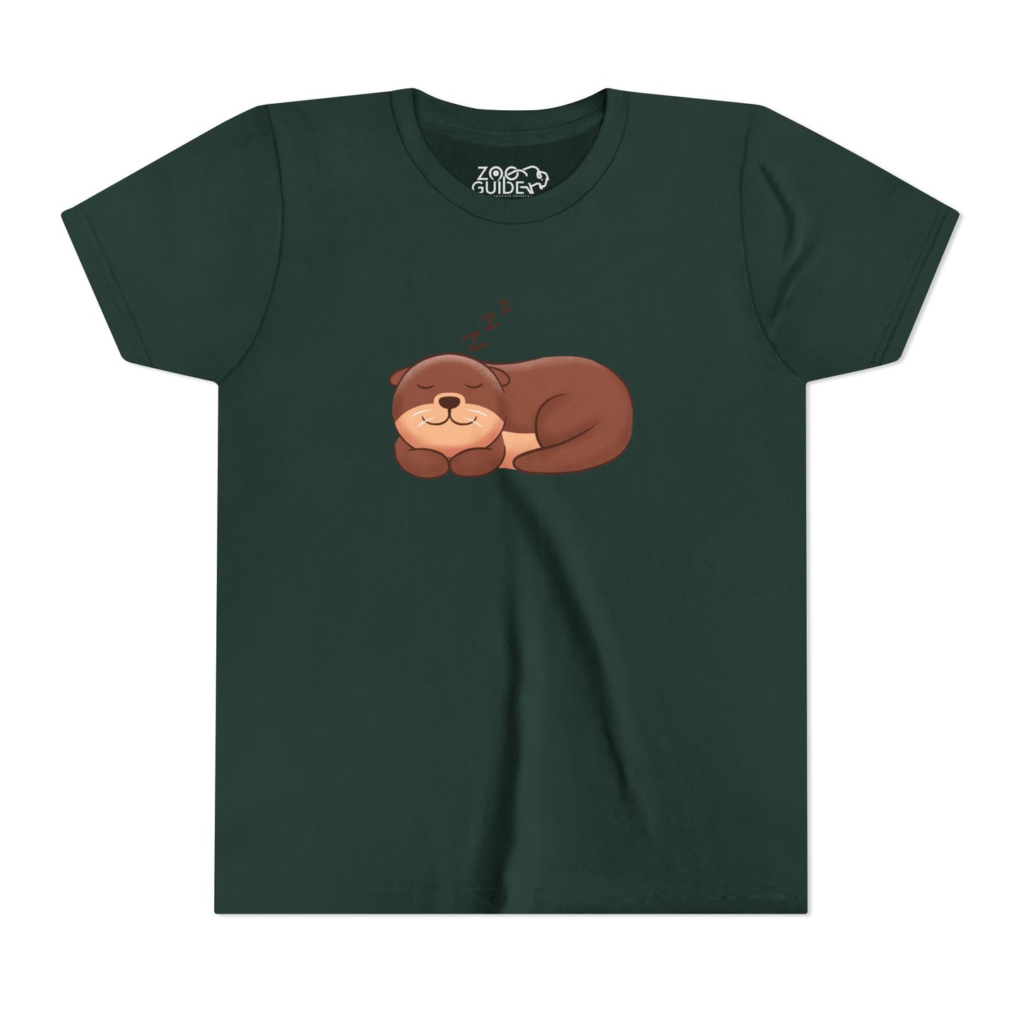 Otter Sleepin' Youth Tee Shirt by Zoo Guide™