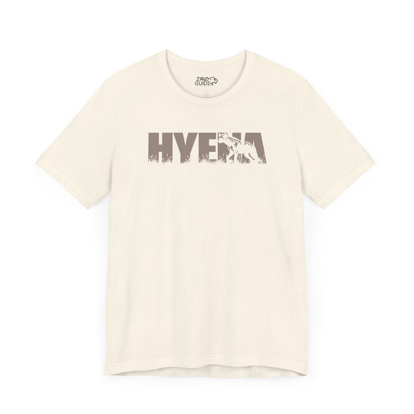 HYENA Color Adult Unisex Tee Shirt by Zoo Guide™