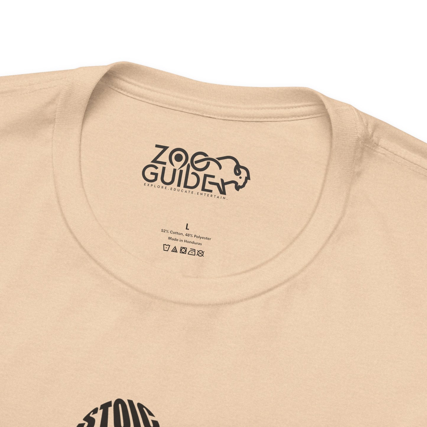 Gorilla Word Art Adult Unisex Short Sleeve Tee by Zoo Guide™