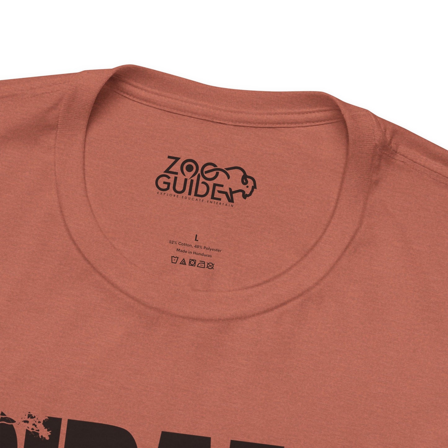 GIRAFFE Adult Unisex Tee Shirt by Zoo Guide™