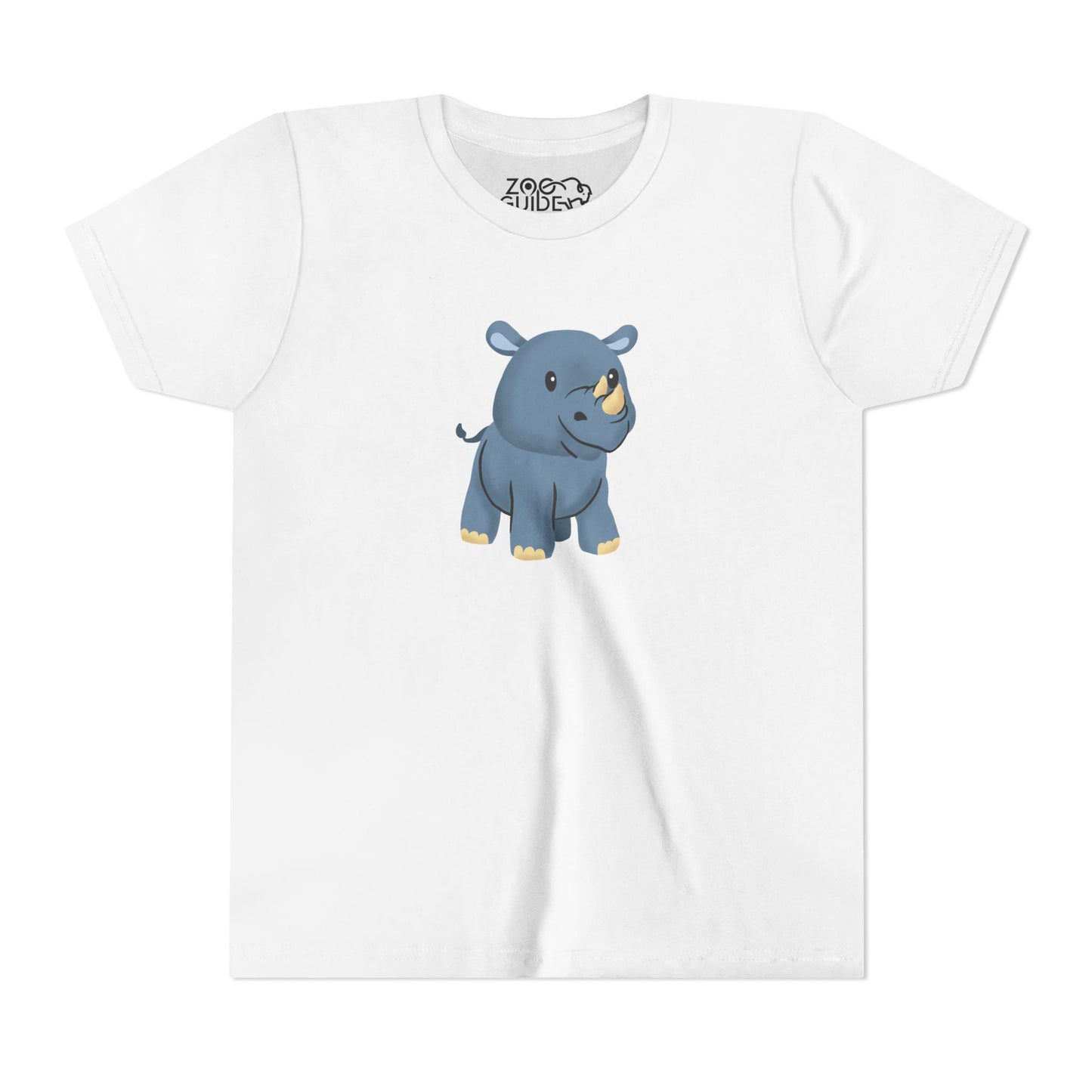 Rhino Youth Tee Shirt by Zoo Guide™