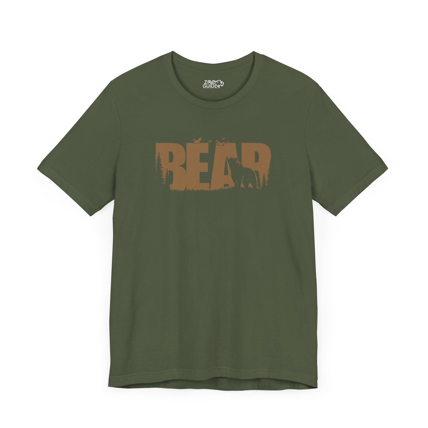 BEAR Adult Unisex Tee Shirt by Zoo Guide™