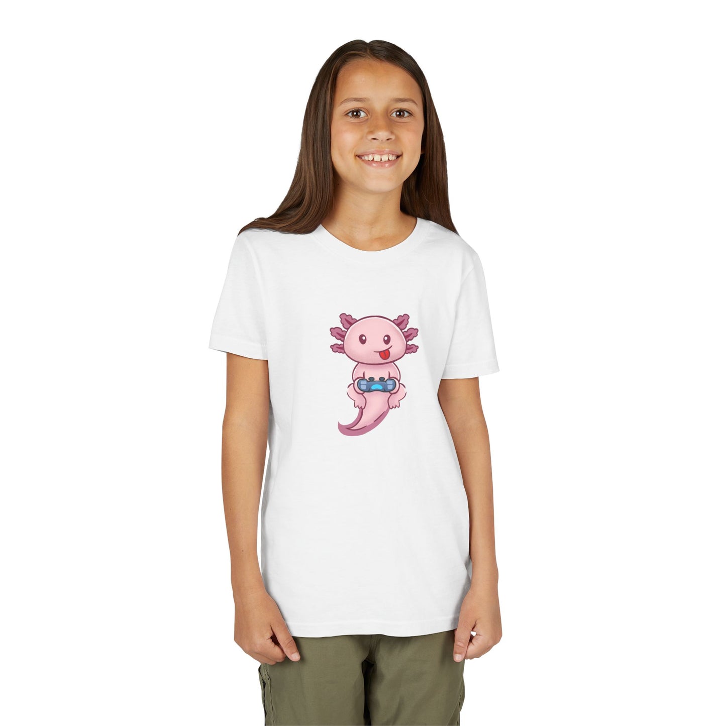 Axolotl Gaming Youth Tee Shirt by Zoo Guide™