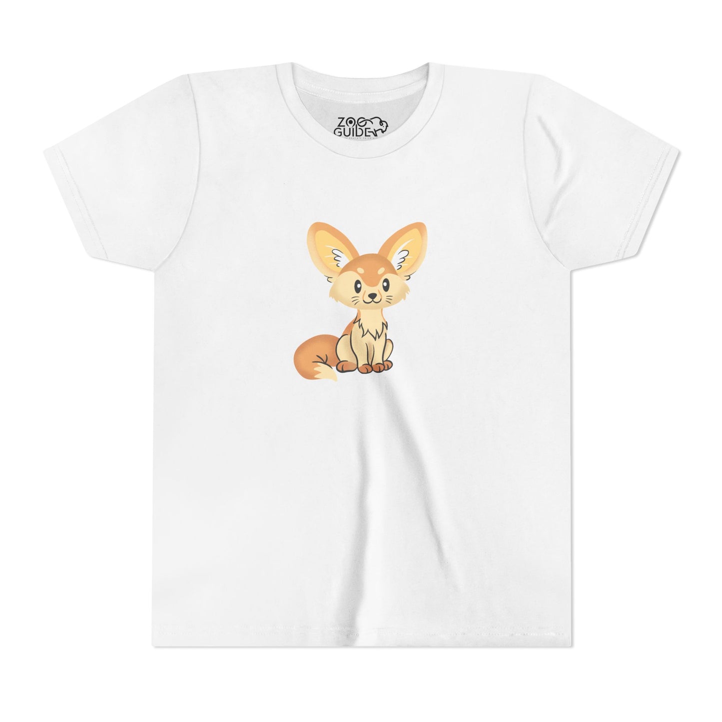 Fennec Fox Youth Tee Shirt by Zoo Guide™