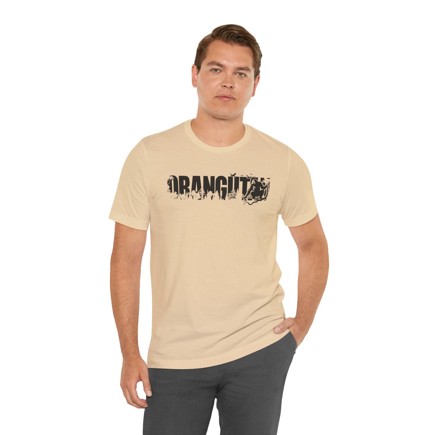 ORANGUTAN Adult Unisex Tee Shirt by Zoo Guide™