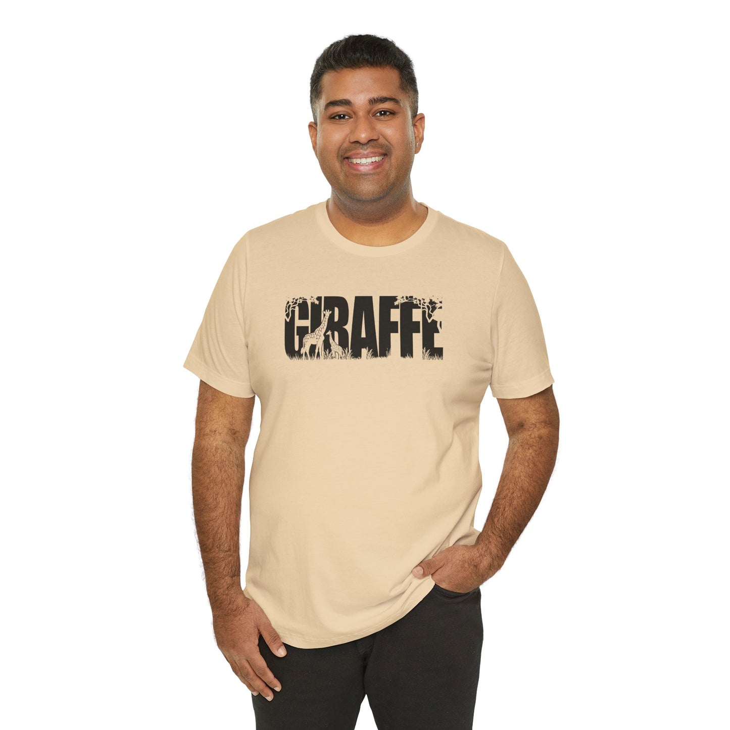 GIRAFFE Adult Unisex Tee Shirt by Zoo Guide™