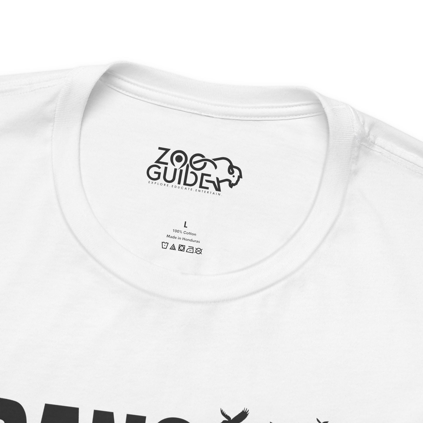 ORANGUTAN Adult Unisex Tee Shirt by Zoo Guide™