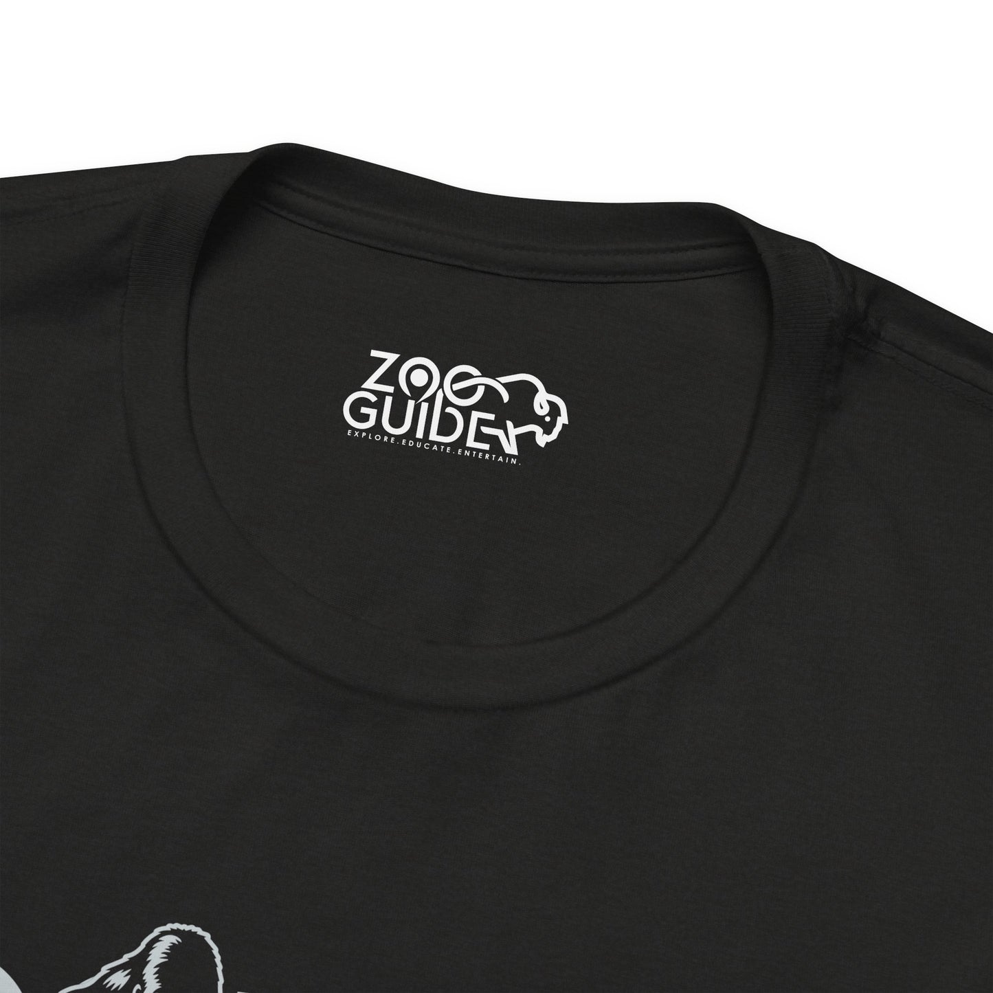 GORILLA Adult Unisex Tee Shirt by Zoo Guide™
