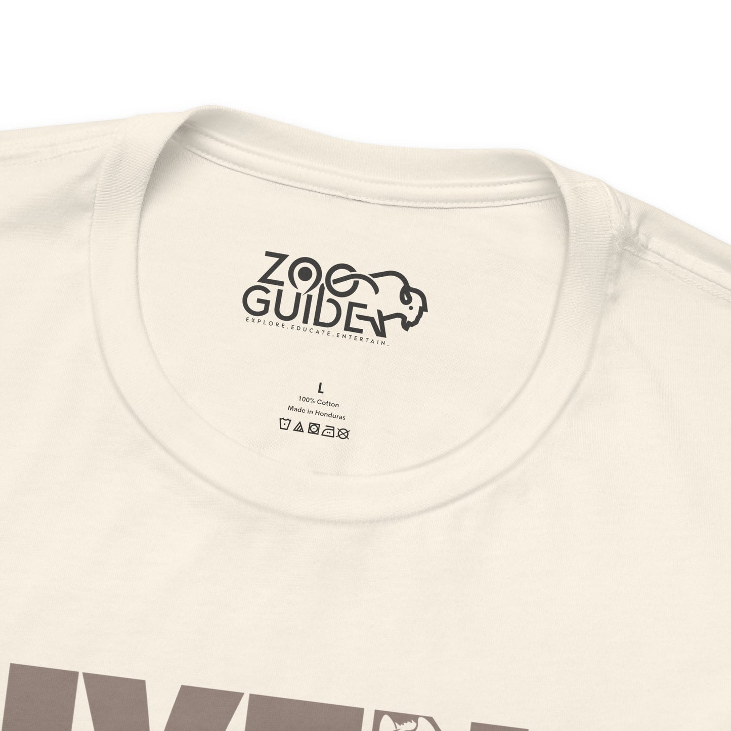 HYENA Color Adult Unisex Tee Shirt by Zoo Guide™