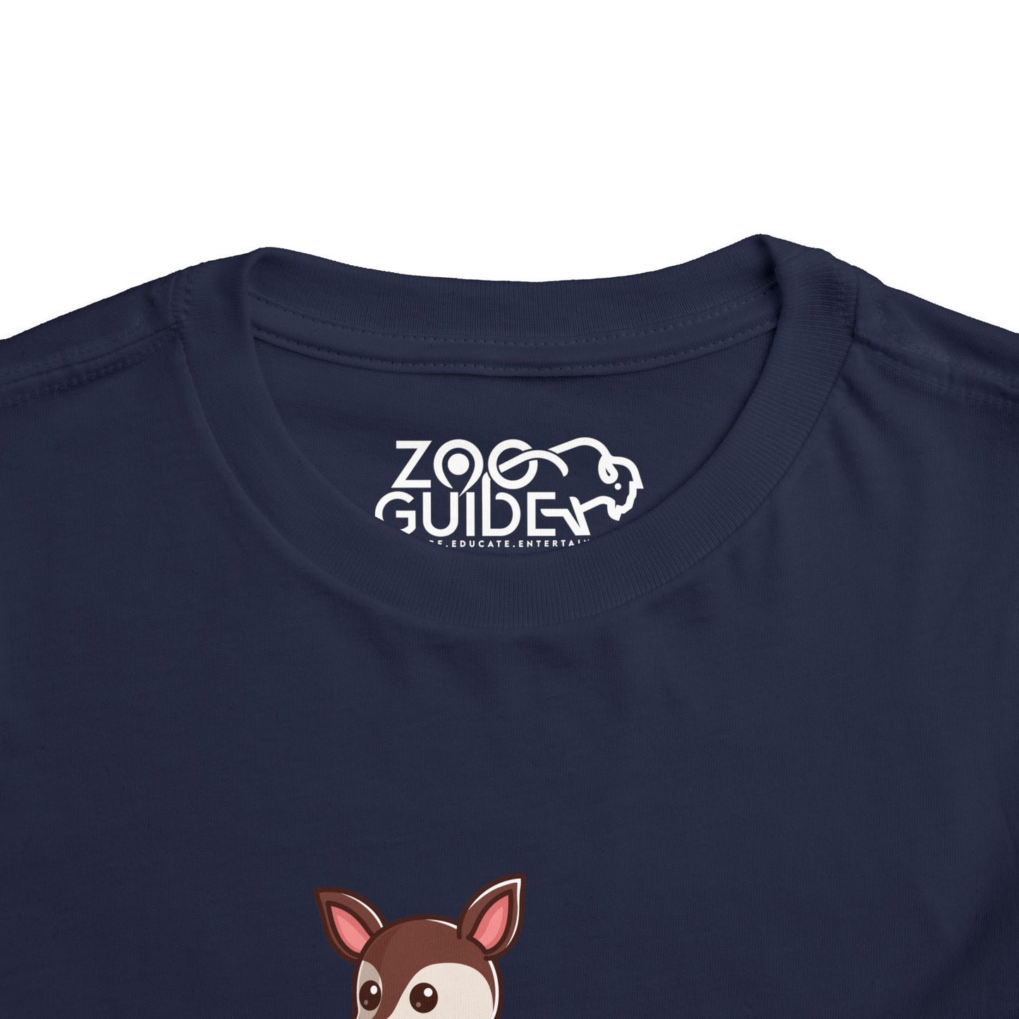 Okapi Kawaii Style Toddler Tee Shirt by Zoo Guide™