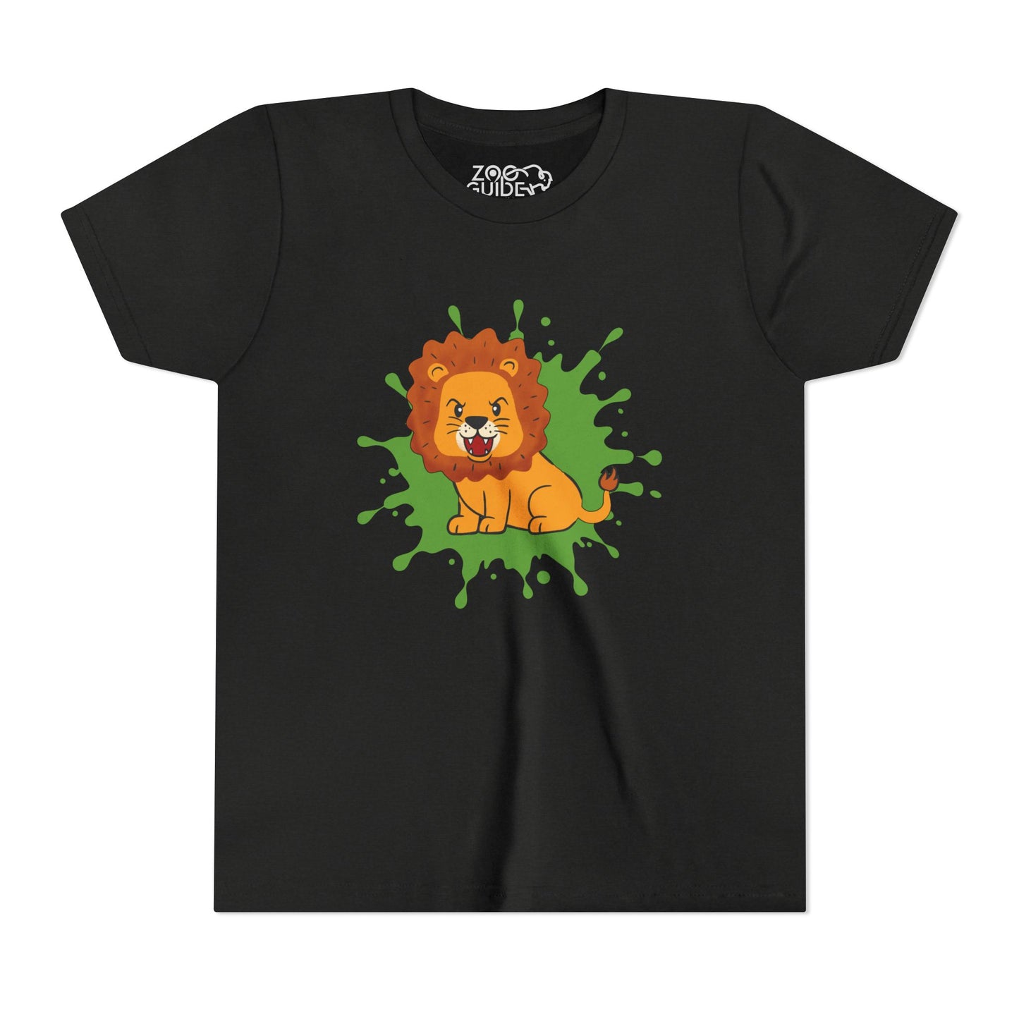 Copy of Roaring Lion Color Splash Youth Tee Shirt by Zoo Guide™
