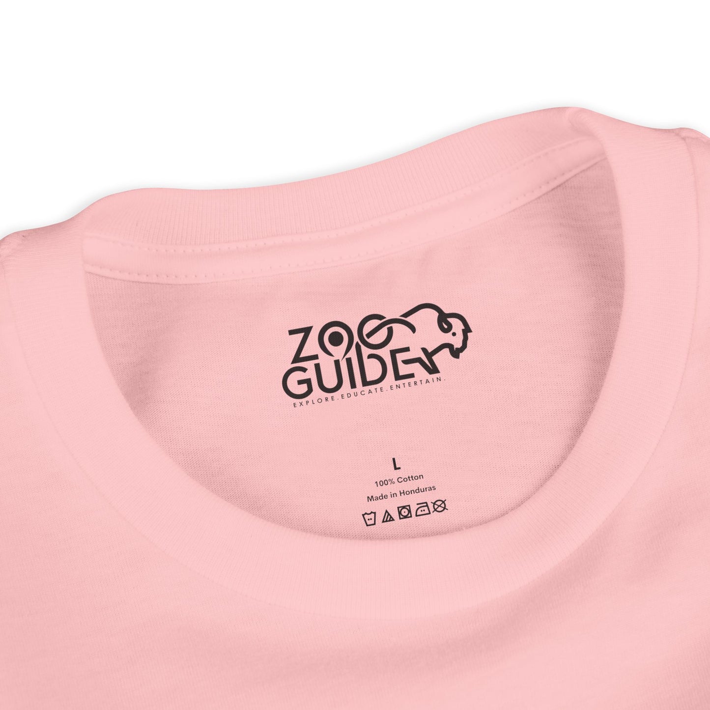 Okapi Prancing in Zoo Guide™ Waypoint Icon Youth Tee Shirt by Zoo Guide™