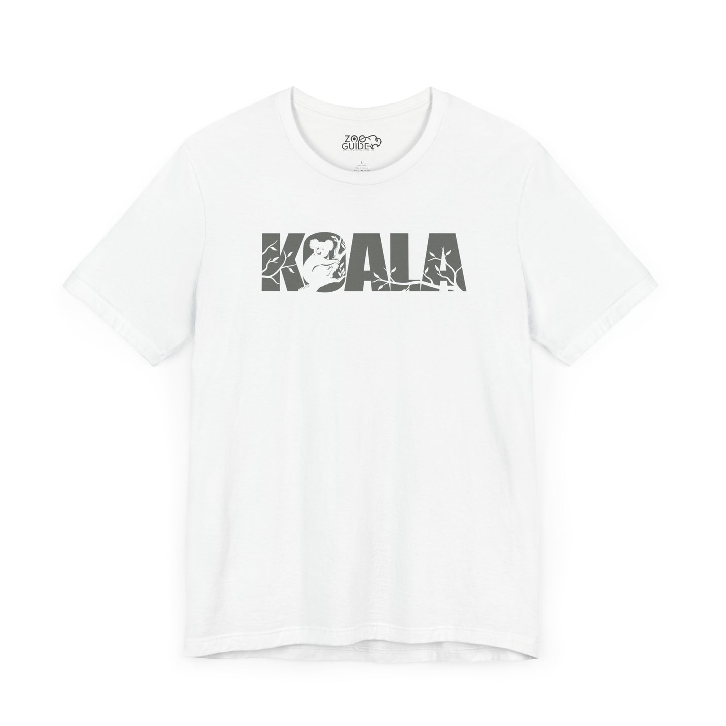 KOALA Color Adult Unisex Tee Shirt by Zoo Guide™