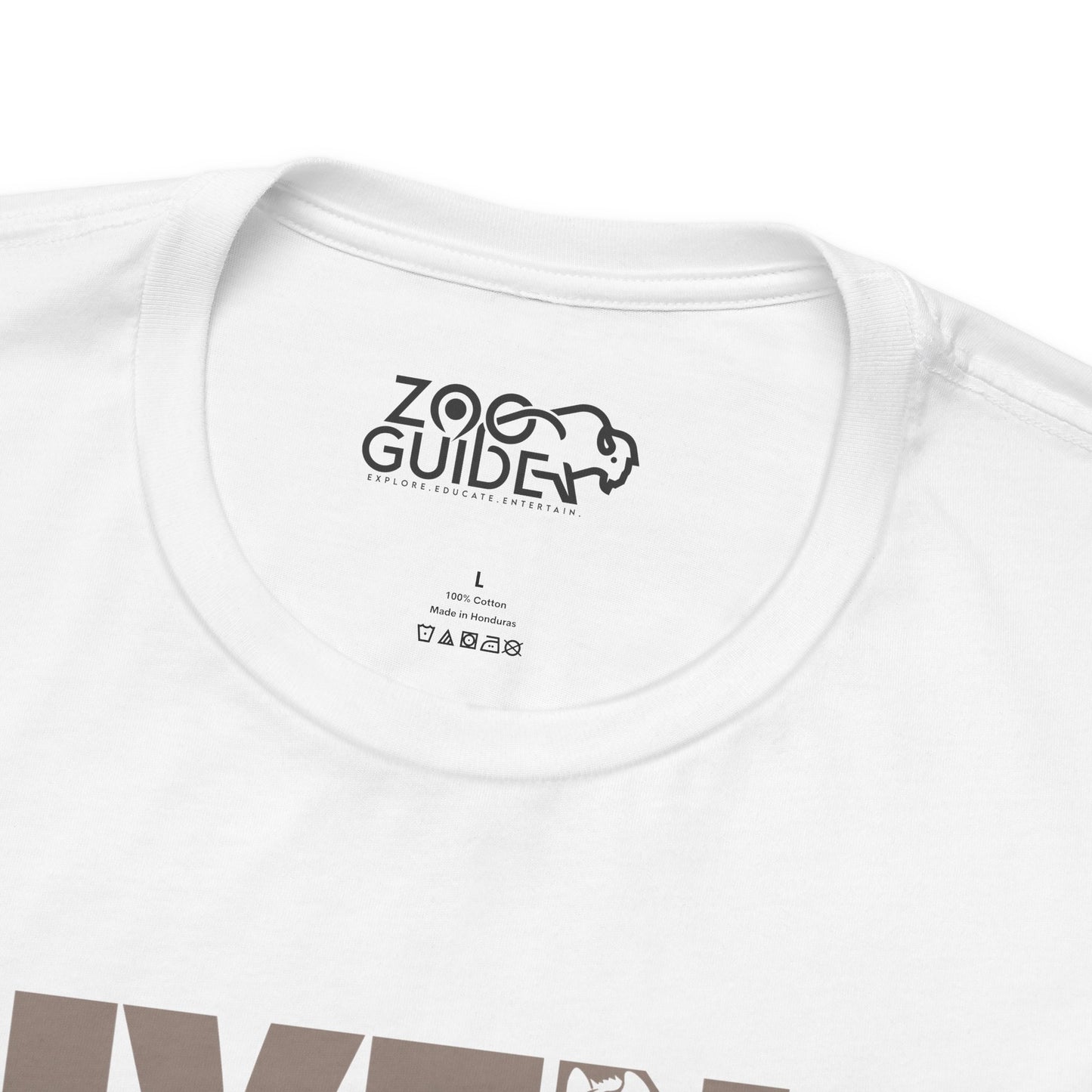 HYENA Color Adult Unisex Tee Shirt by Zoo Guide™