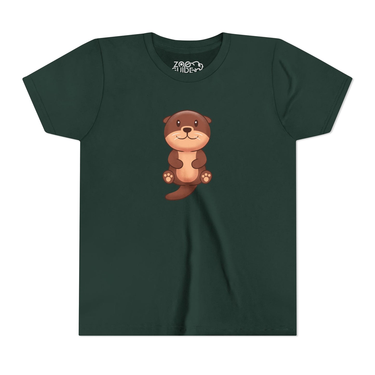 Asian Small Clawed Otter Youth Tee Shirt by Zoo Guide™