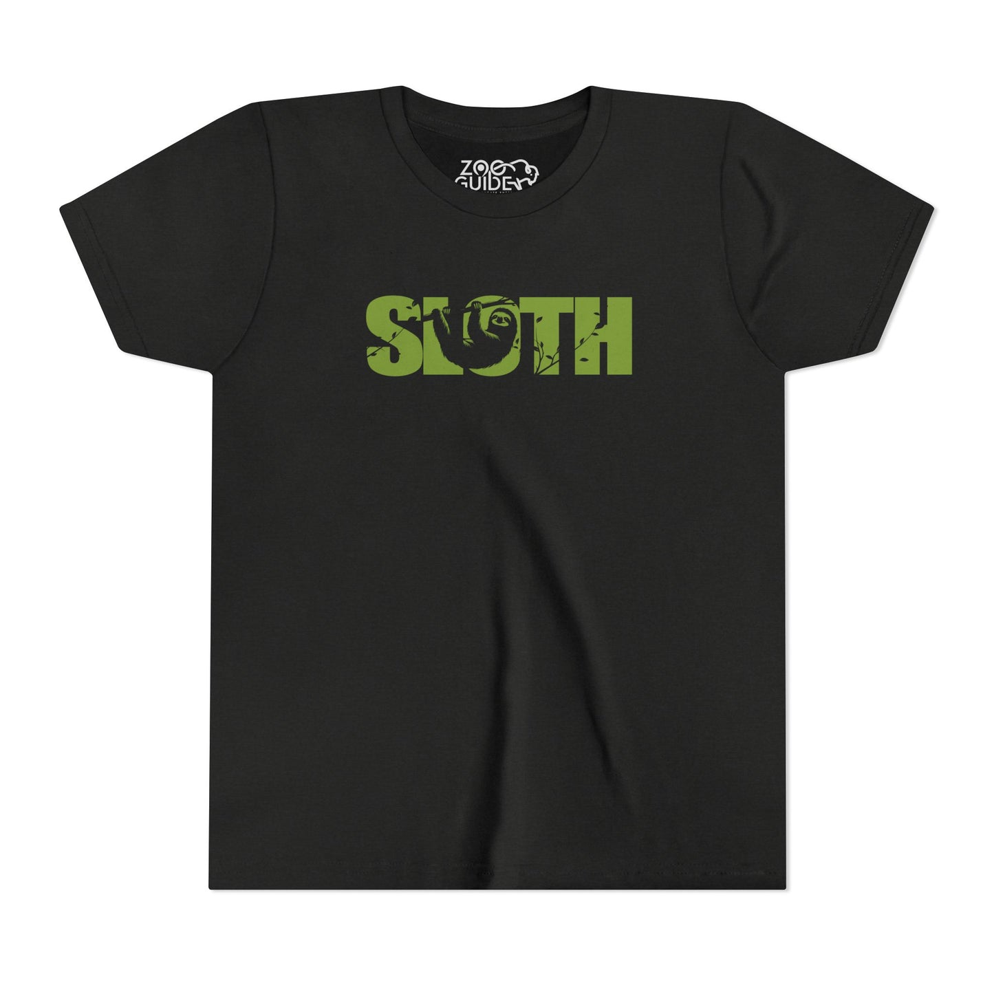 SLOTH Color Youth Tee Shirt by Zoo Guide™