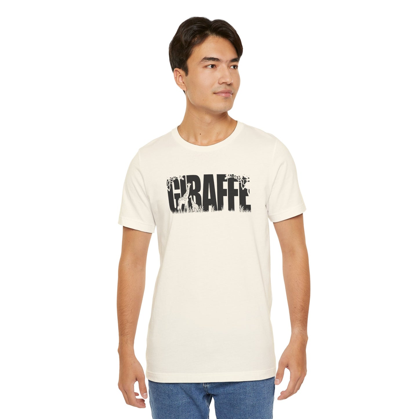GIRAFFE Adult Unisex Tee Shirt by Zoo Guide™