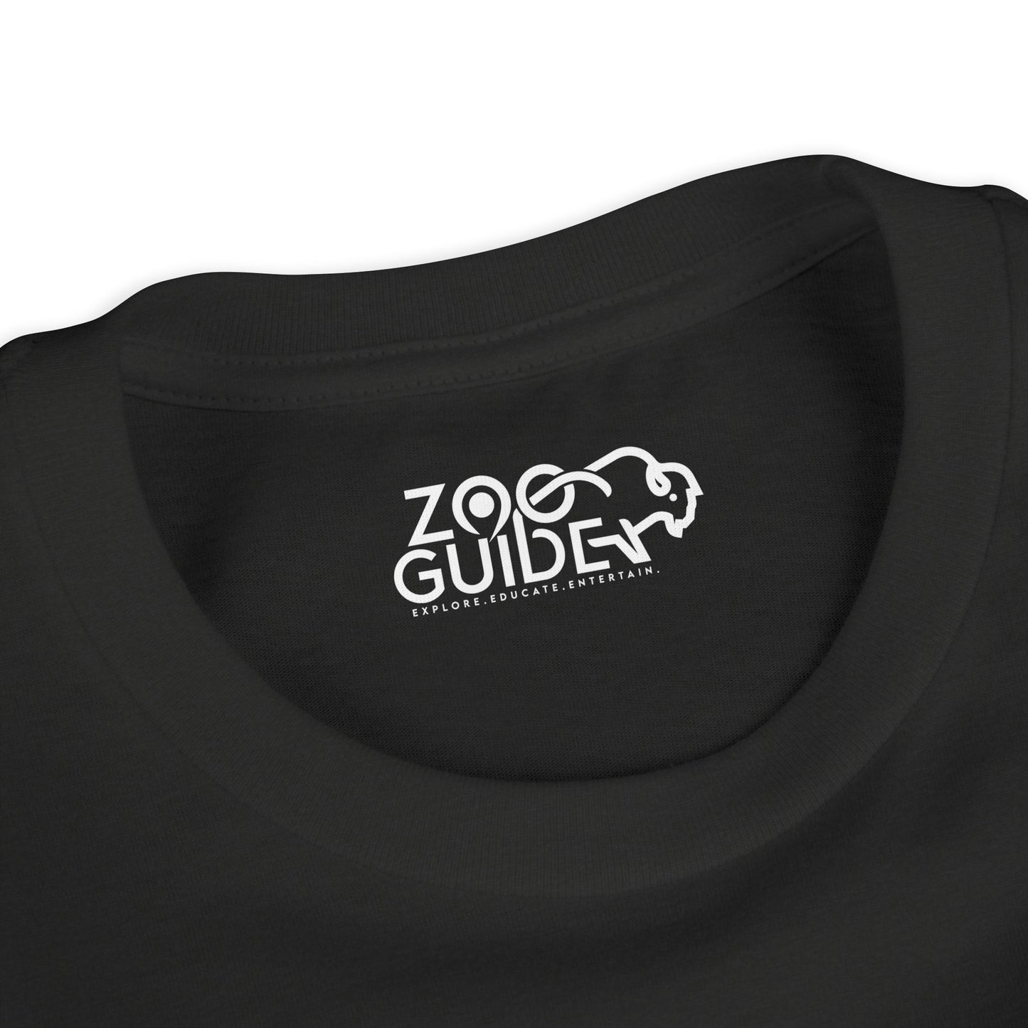 Pygmy Hippo Open Mouth Youth Tee Shirt by Zoo Guide™