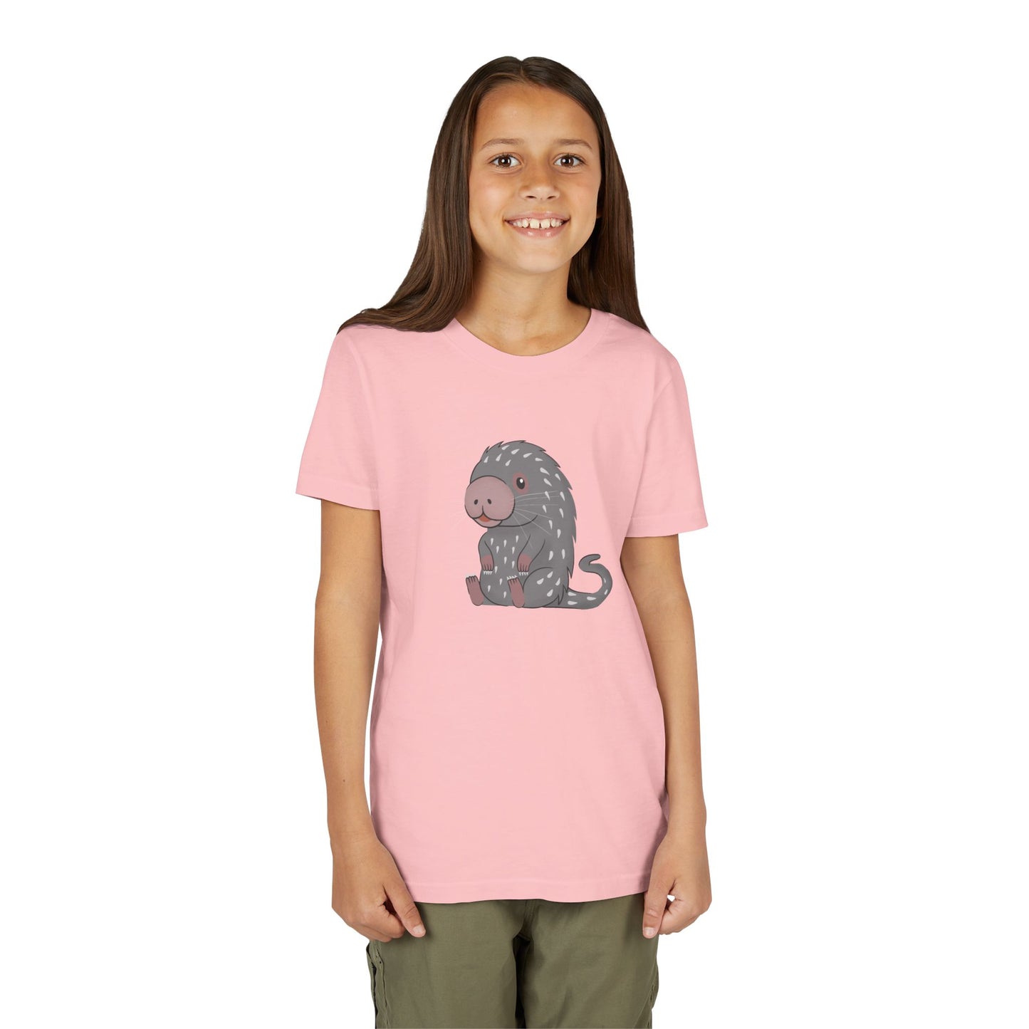 Brazilian Porcupine Kawaii Youth Tee Shirt by Zoo Guide™