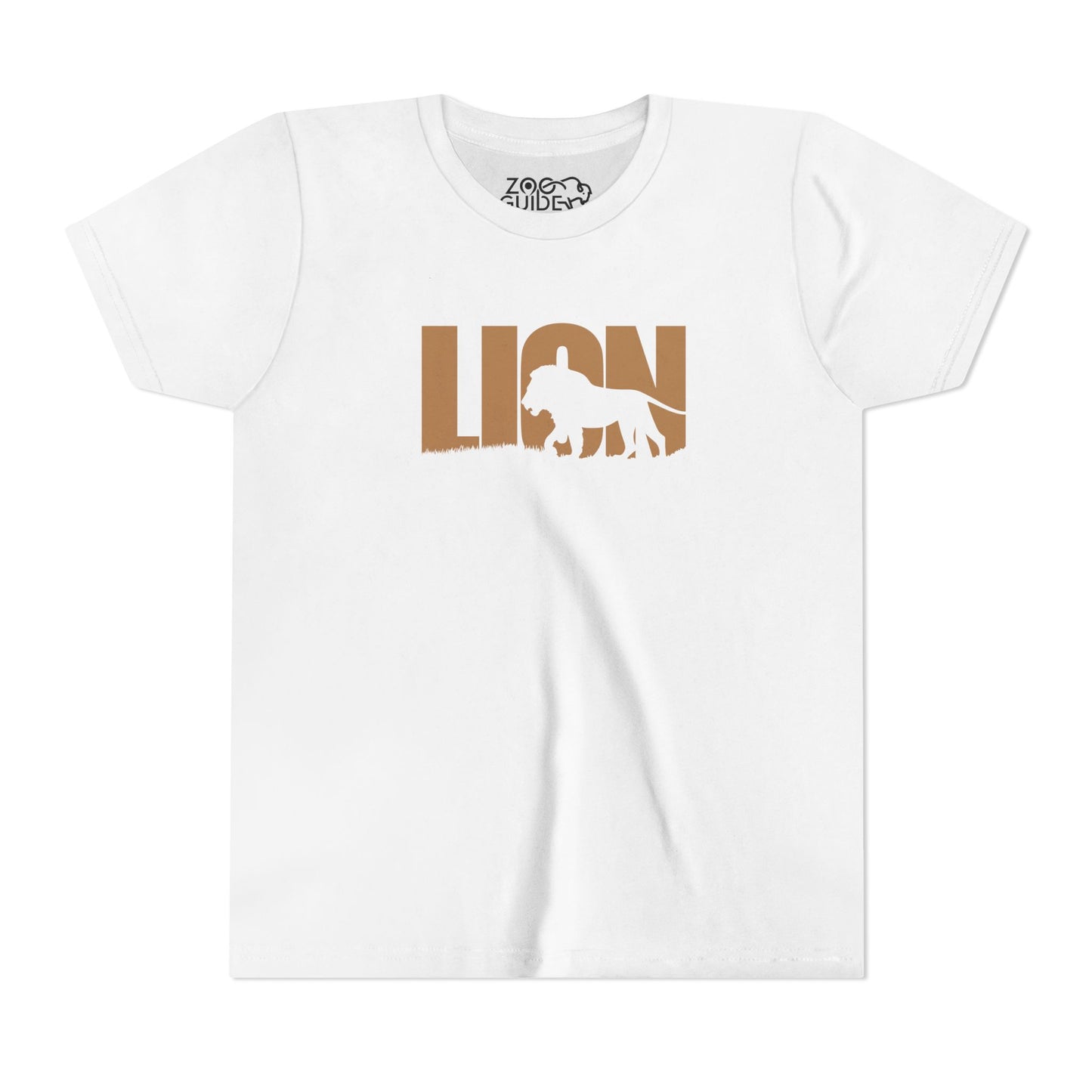 LION Youth Tee Shirt by Zoo Guide™