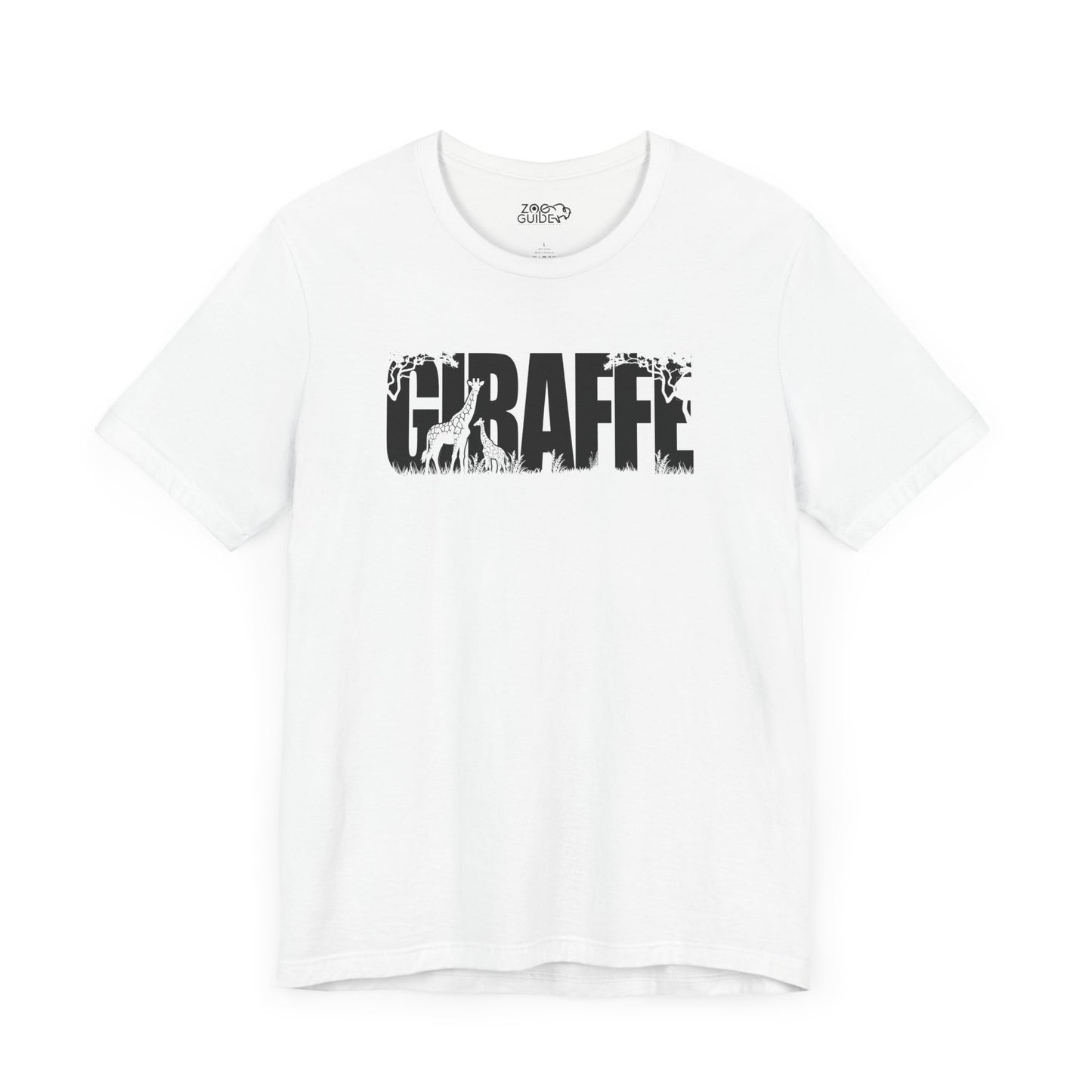 GIRAFFE Adult Unisex Tee Shirt by Zoo Guide™