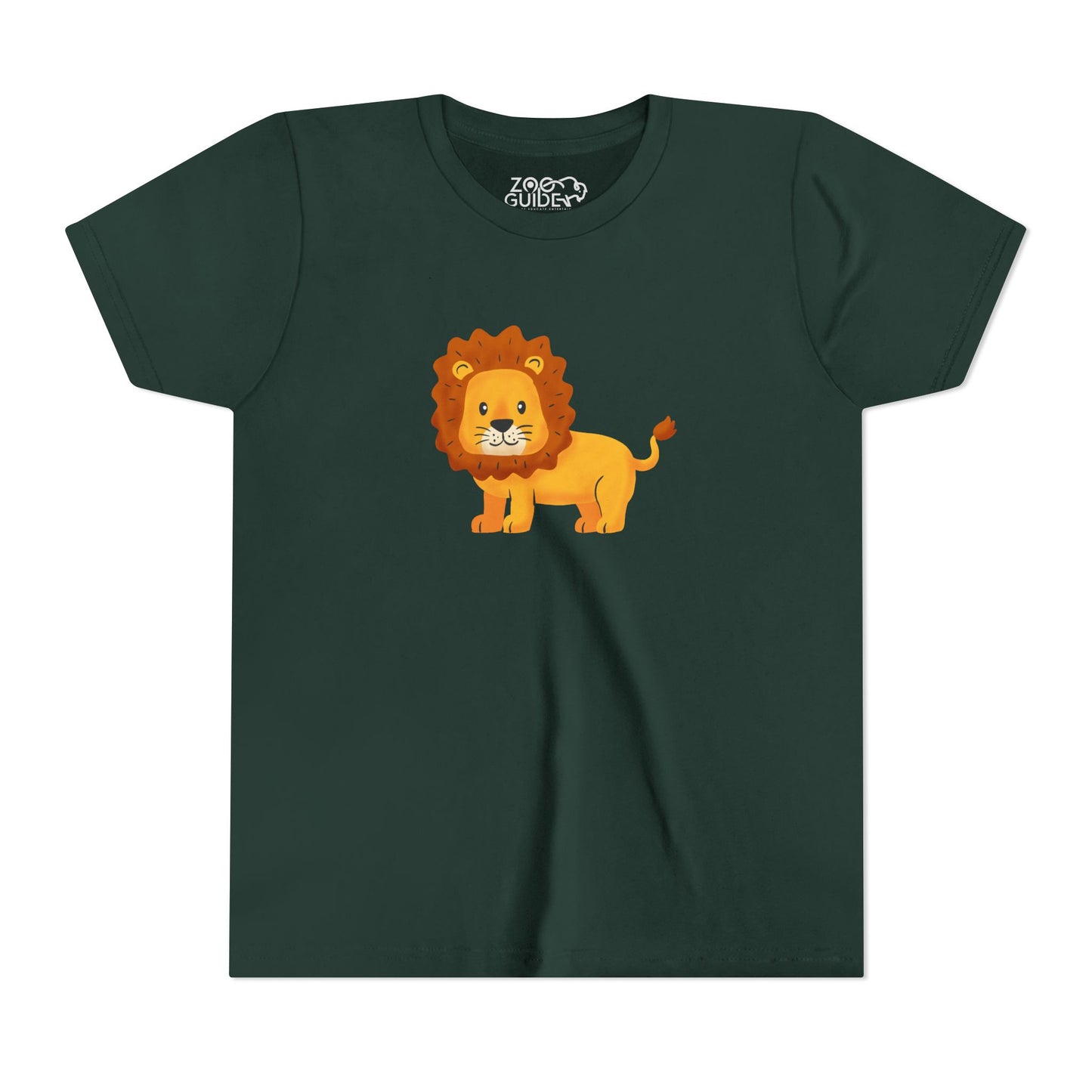 African Lion Youth Tee Shirt by Zoo Guide™