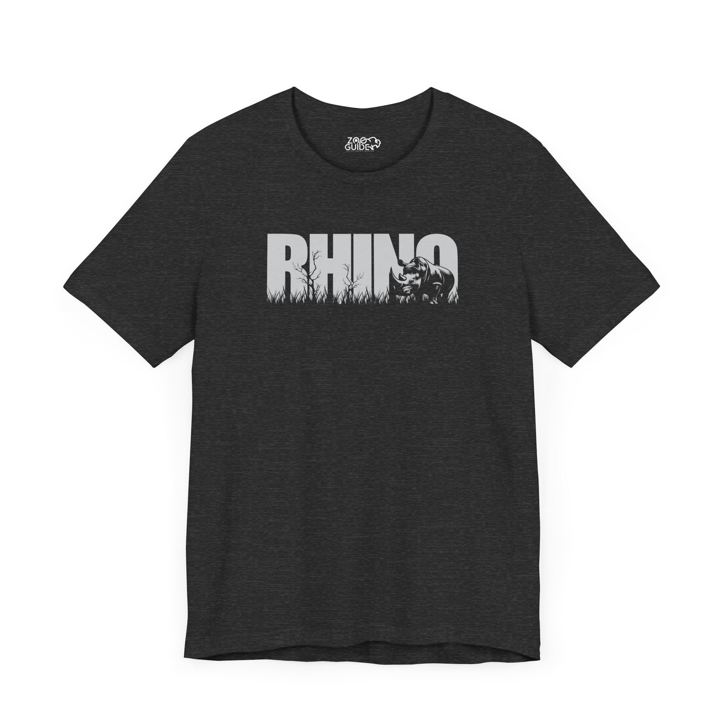 RHINO Adult Unisex Tee Shirt by Zoo Guide™