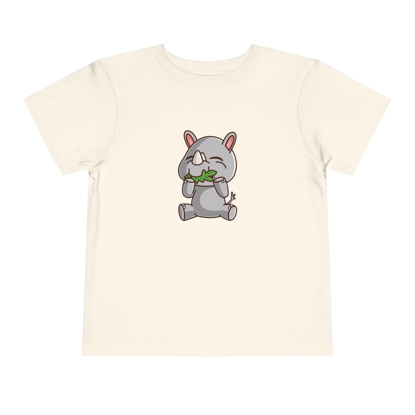 Rhino Snakin' Kawaii Style Toddler Tee Shirt by Zoo Guide™
