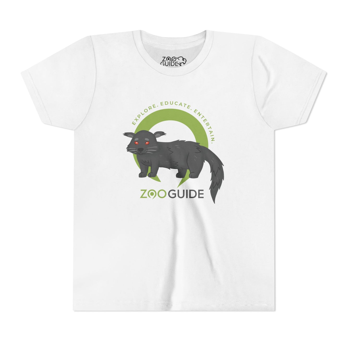 Binturong in Zoo Guide™ Waypoint Icon Youth Tee Shirt by Zoo Guide™
