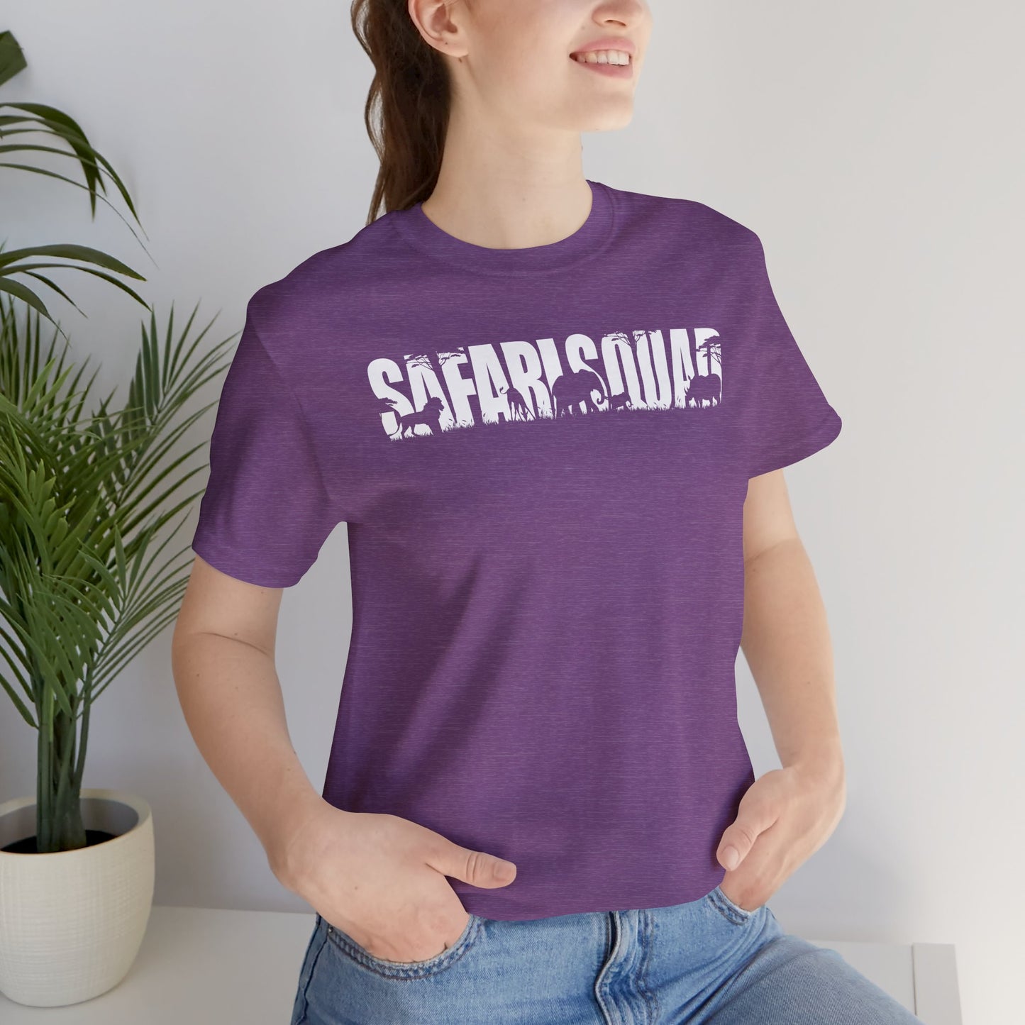 Safari Squad Adult Unisex Tee Shirt by Zoo Guide™