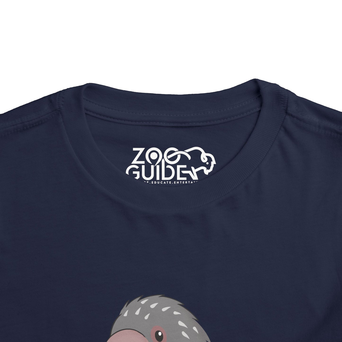 Brazilian Porcupine Kawaii Style Toddler Tee Shirt by Zoo Guide™