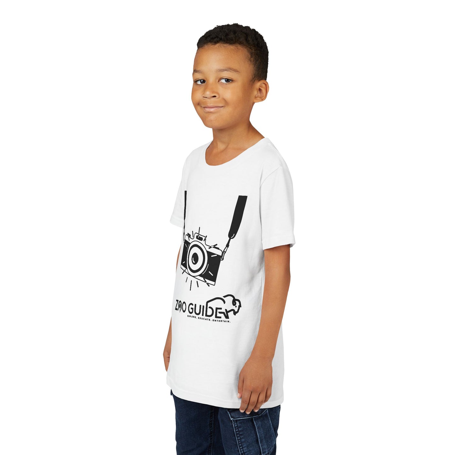 Zootographer Youth Tee Shirt by Zoo Guide™