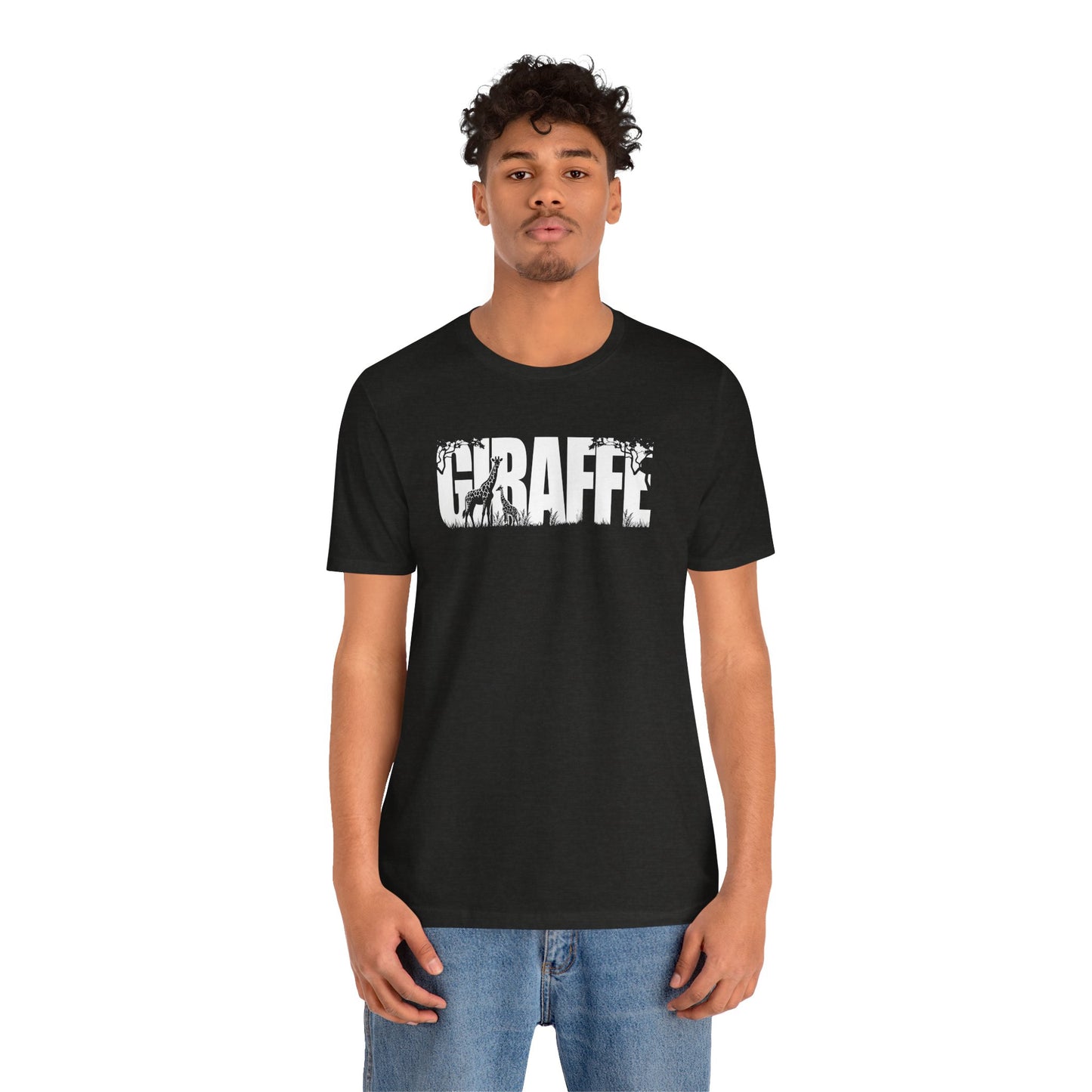 GIRAFFE Adult Unisex Tee Shirt by Zoo Guide™