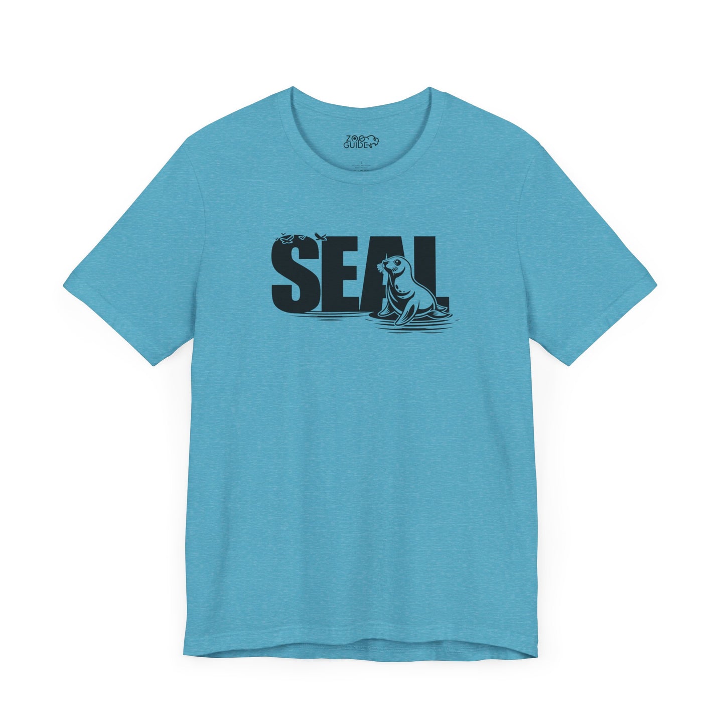 SEAL Word Art Adult Unisex Tee Shirt by Zoo Guide™