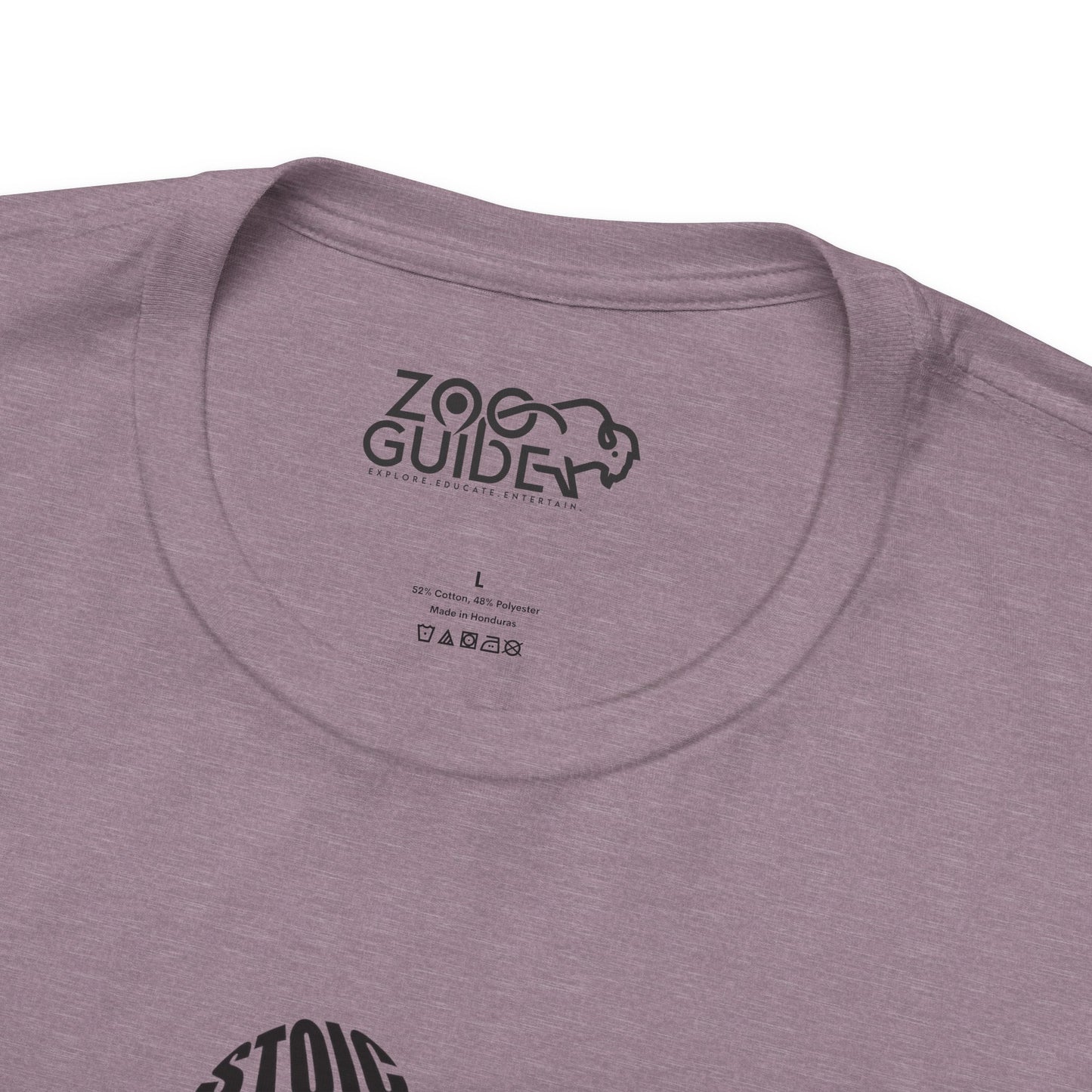Gorilla Word Art Adult Unisex Short Sleeve Tee by Zoo Guide™